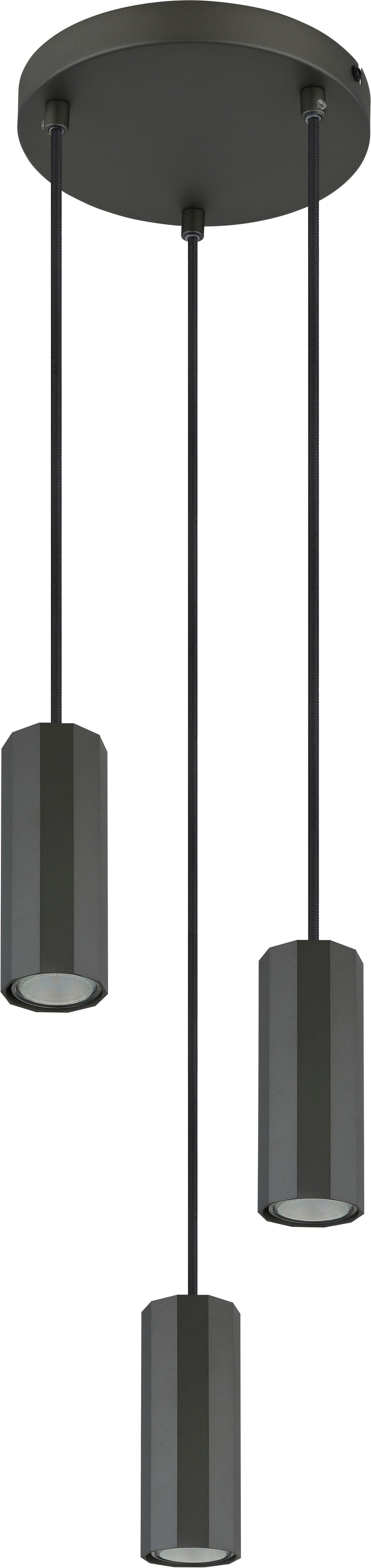 GLOBO LIGHTING Hängeleuchte »JAMES« GU10 1 Stk. Hängeleuchte mit Aluminium, GU10 Fassung, höhenverstellbar