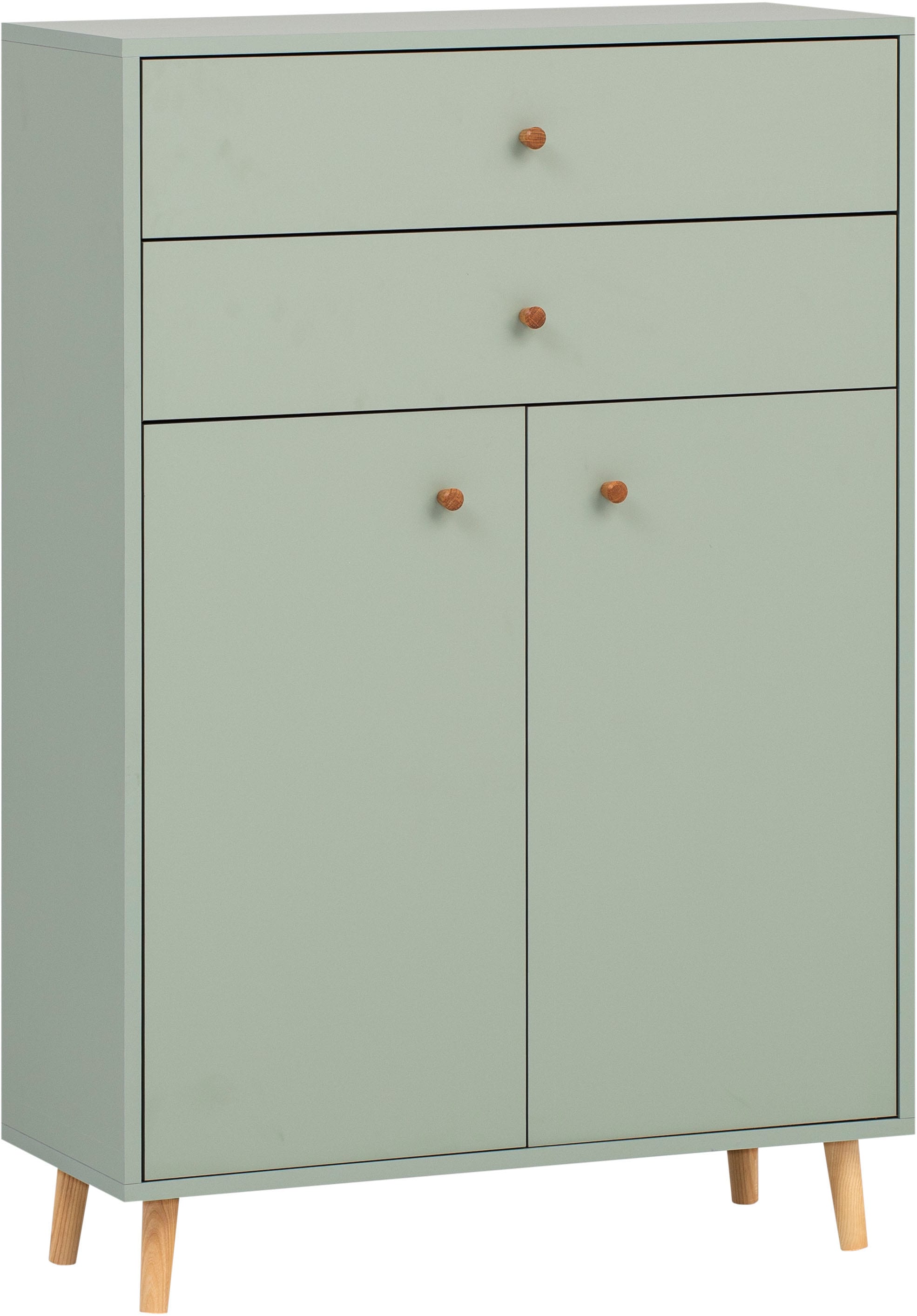 Schildmeyer "Bjarne, Midischrank, Made in Germany, B: 77 cm" Solide Verarbeitung - Dieses Produkt ist in Deutschland gefertigt