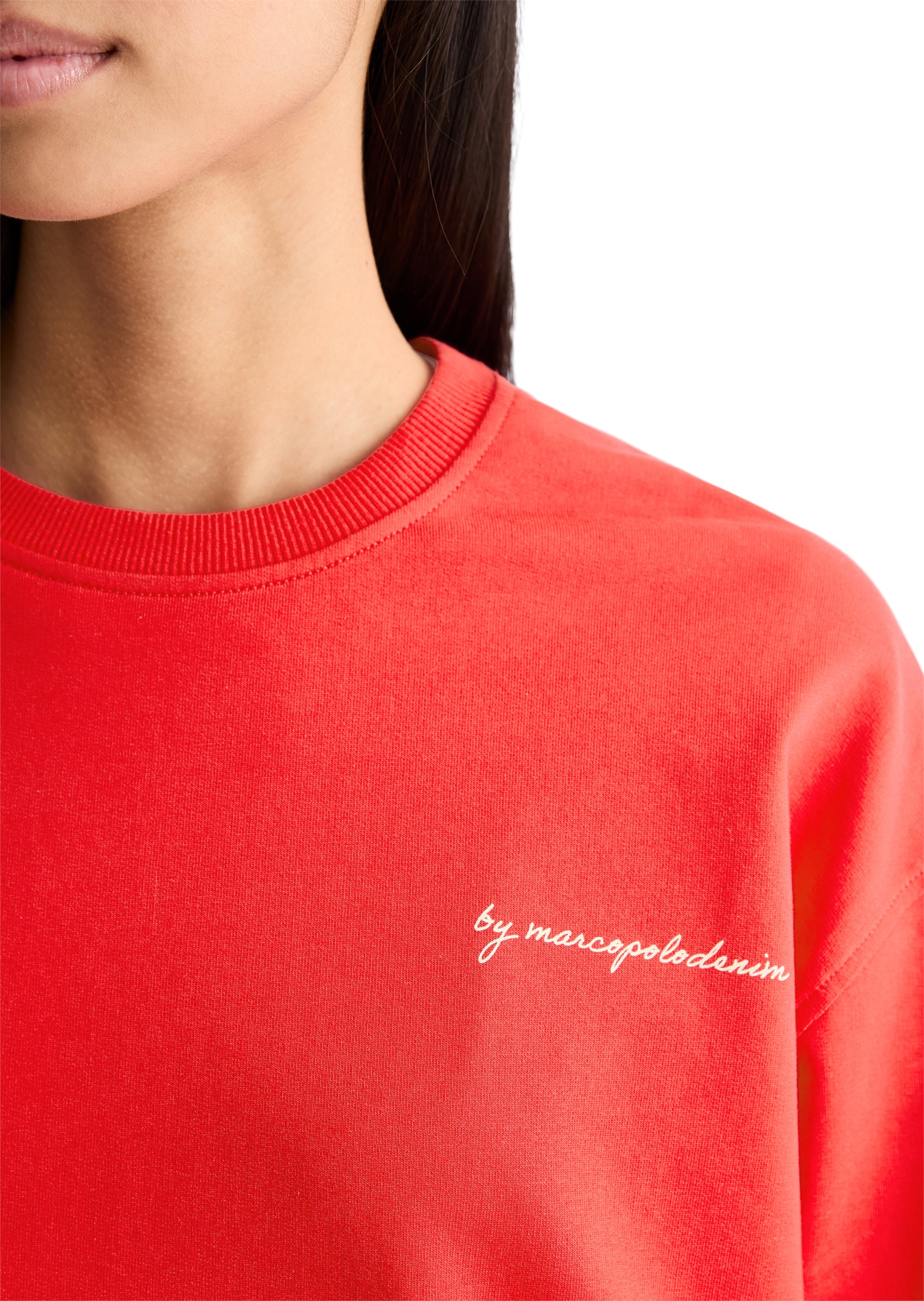 Marc O'Polo DENIM Sweatshirt »mit markantem Rückenprint«
