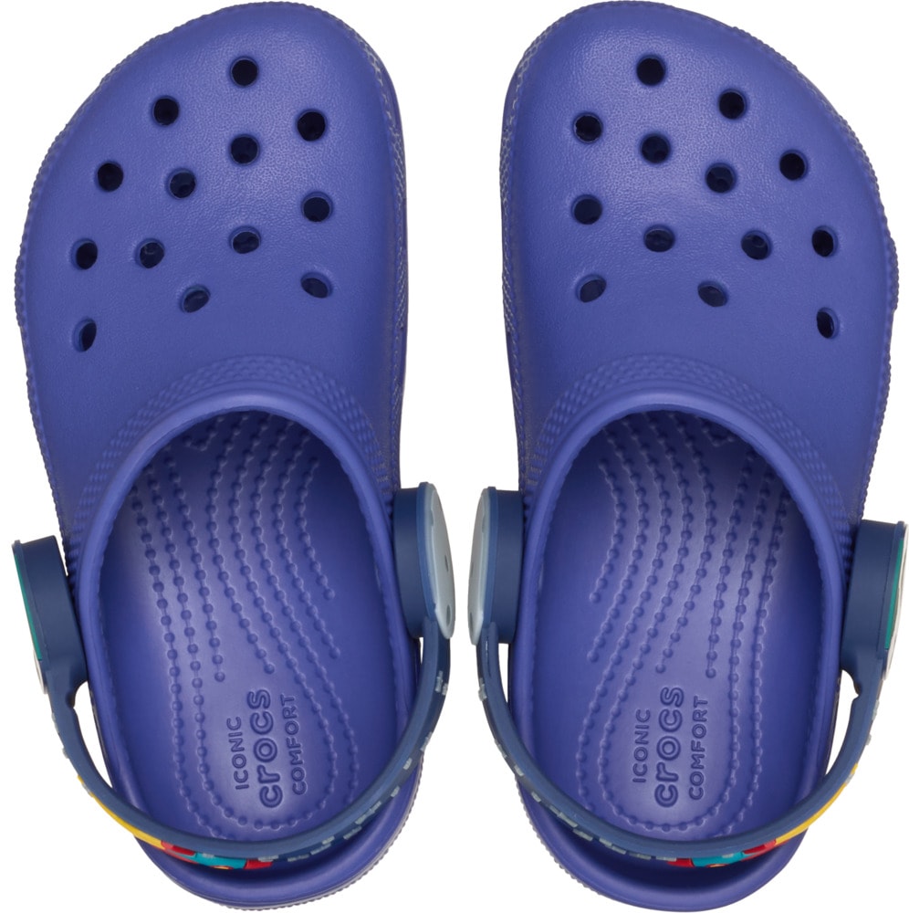 Crocs Clog »Toddler Classic Imagination Lights Backstrap Clog«  Babyschuh, Kindergartenschuh, Blinkschuh mit Weltraum-Motiv