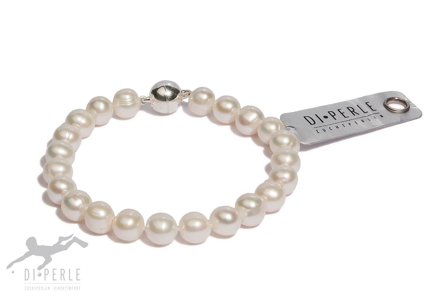 DI PERLE Apyrankė »Damen Perlenschmuck« Damen P...