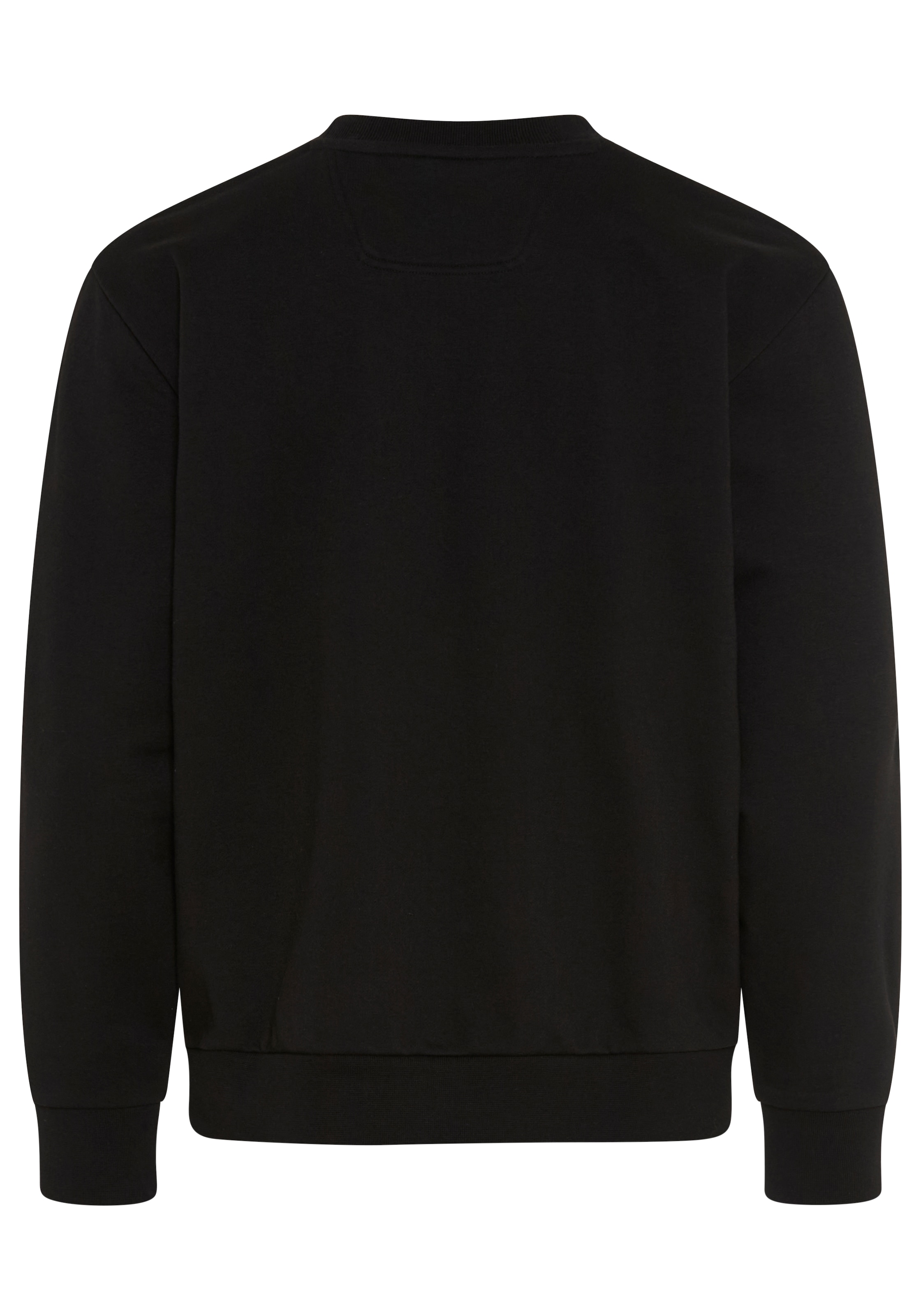 BOSS GREEN Sweatshirt , Rundhalsausschnitt, Relaxed Fit, Logo-Badge

