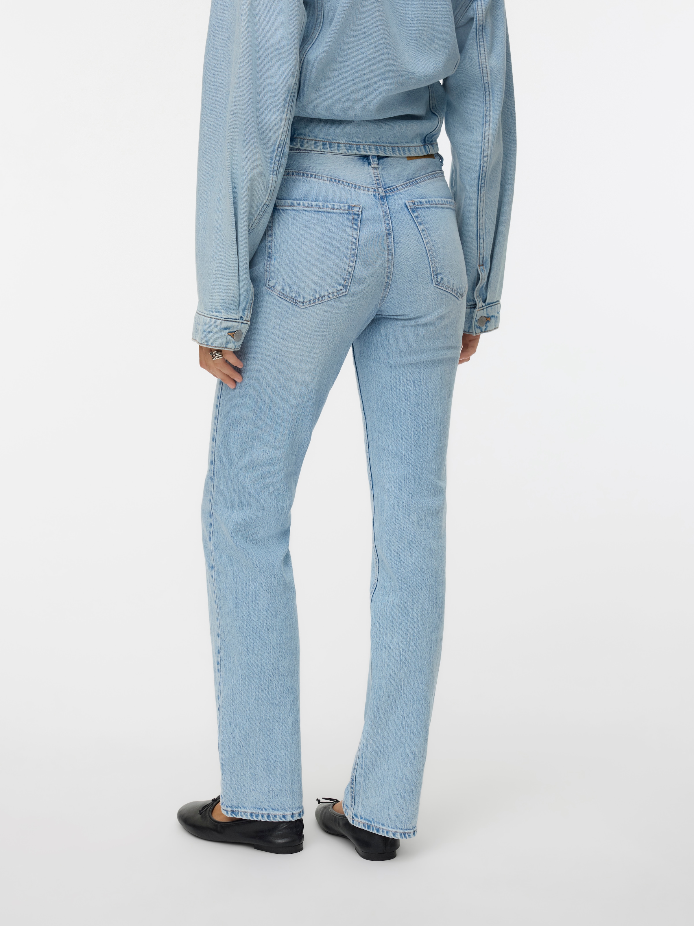 Vero Moda Straight-Jeans »VMTESSA HR STRAIGHT JEANS LI3010 GA NOOS«