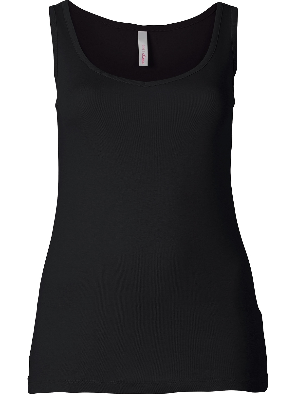Sheego Tanktop »Große Größen«, fein gerippte Shirtware