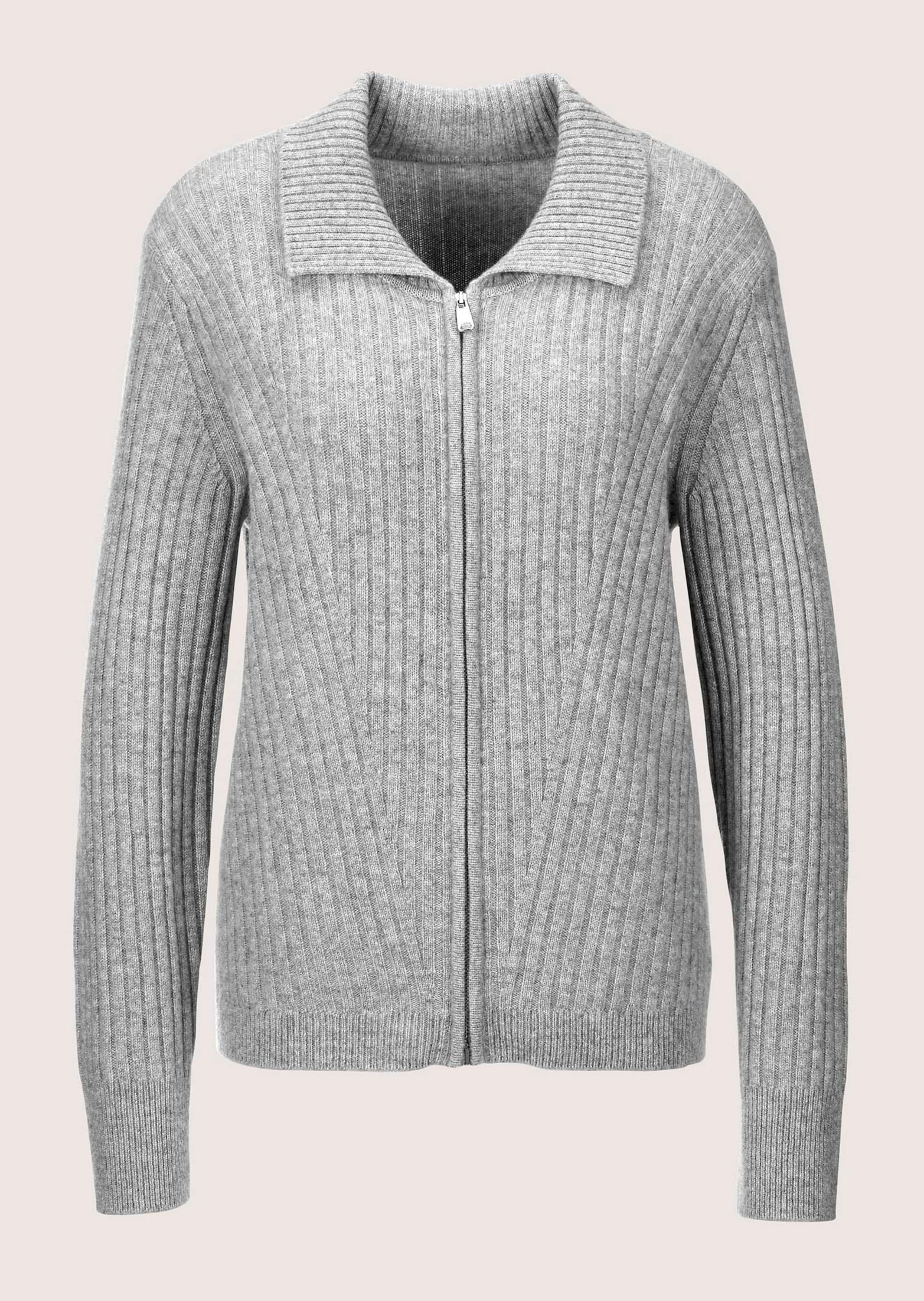 MADELEINE Strickjacke "Strickjacke Strickjacke mit Reißverschluss" günstig online kaufen