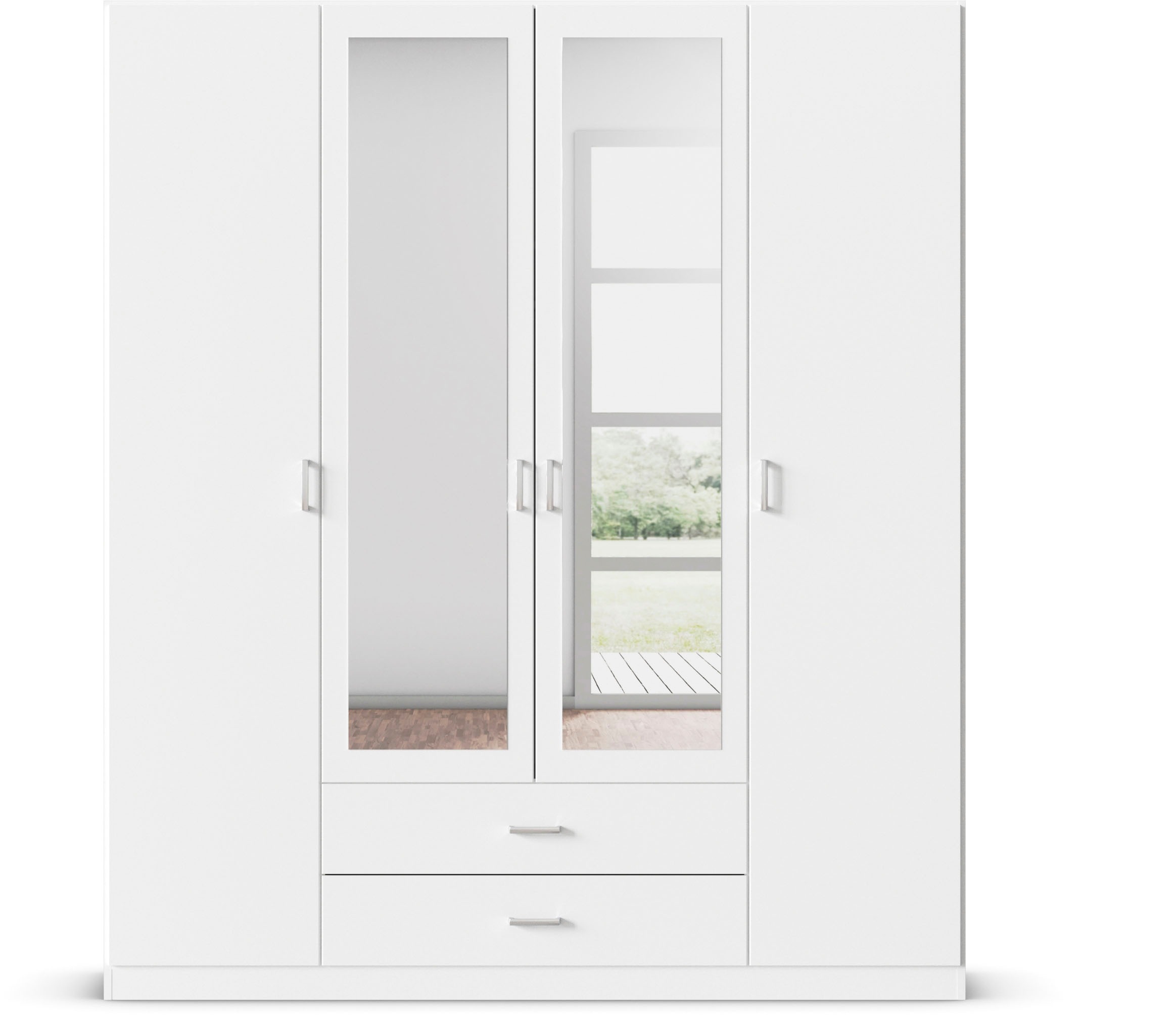 rauch Kleiderschrank "Schrank Garderobe Wäscheschrank GAMMA in 3 Breiten" v günstig online kaufen