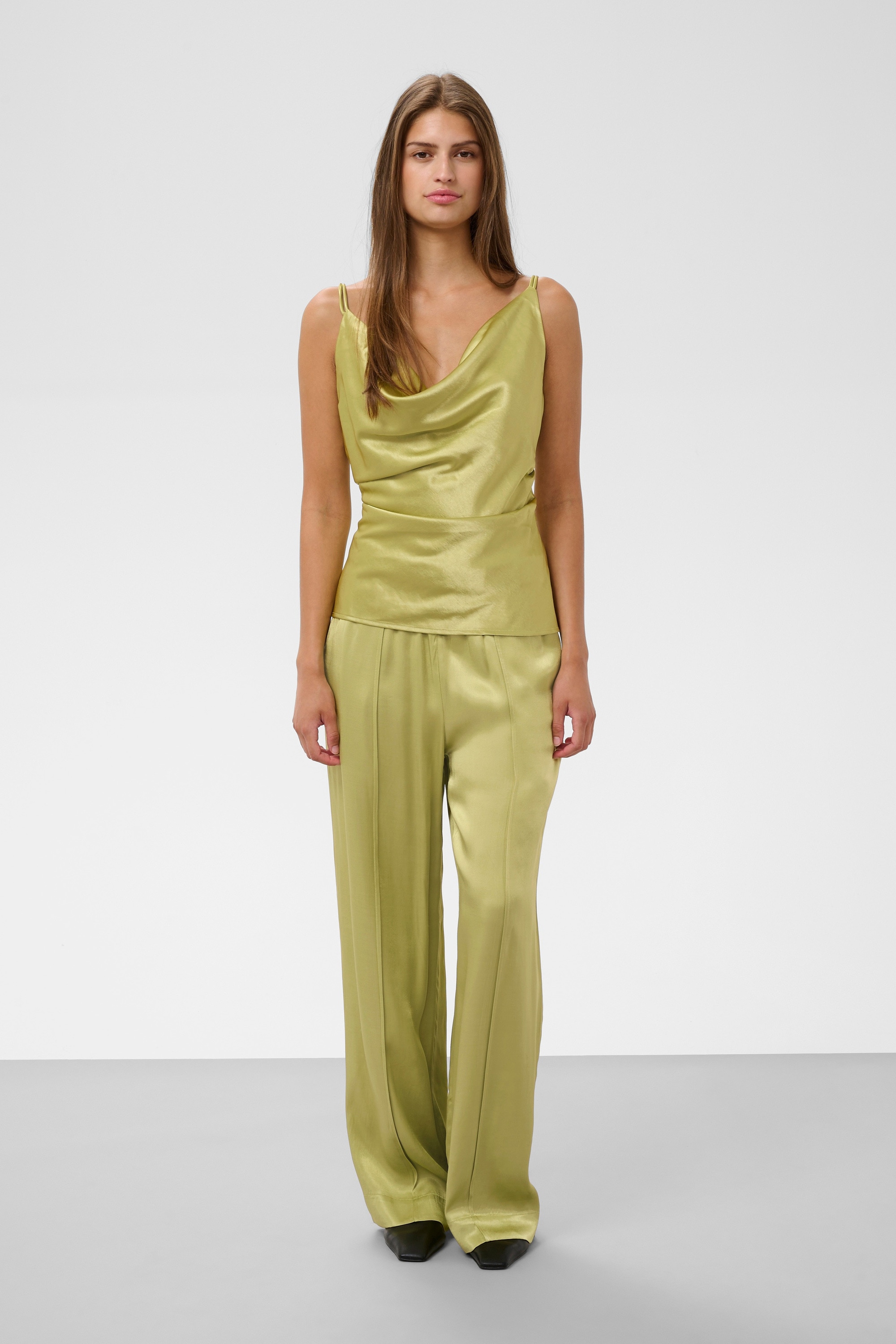 SOAKED IN LUXURY Kurzarmbluse »Damen Bluse kurzarm SLKavalla«