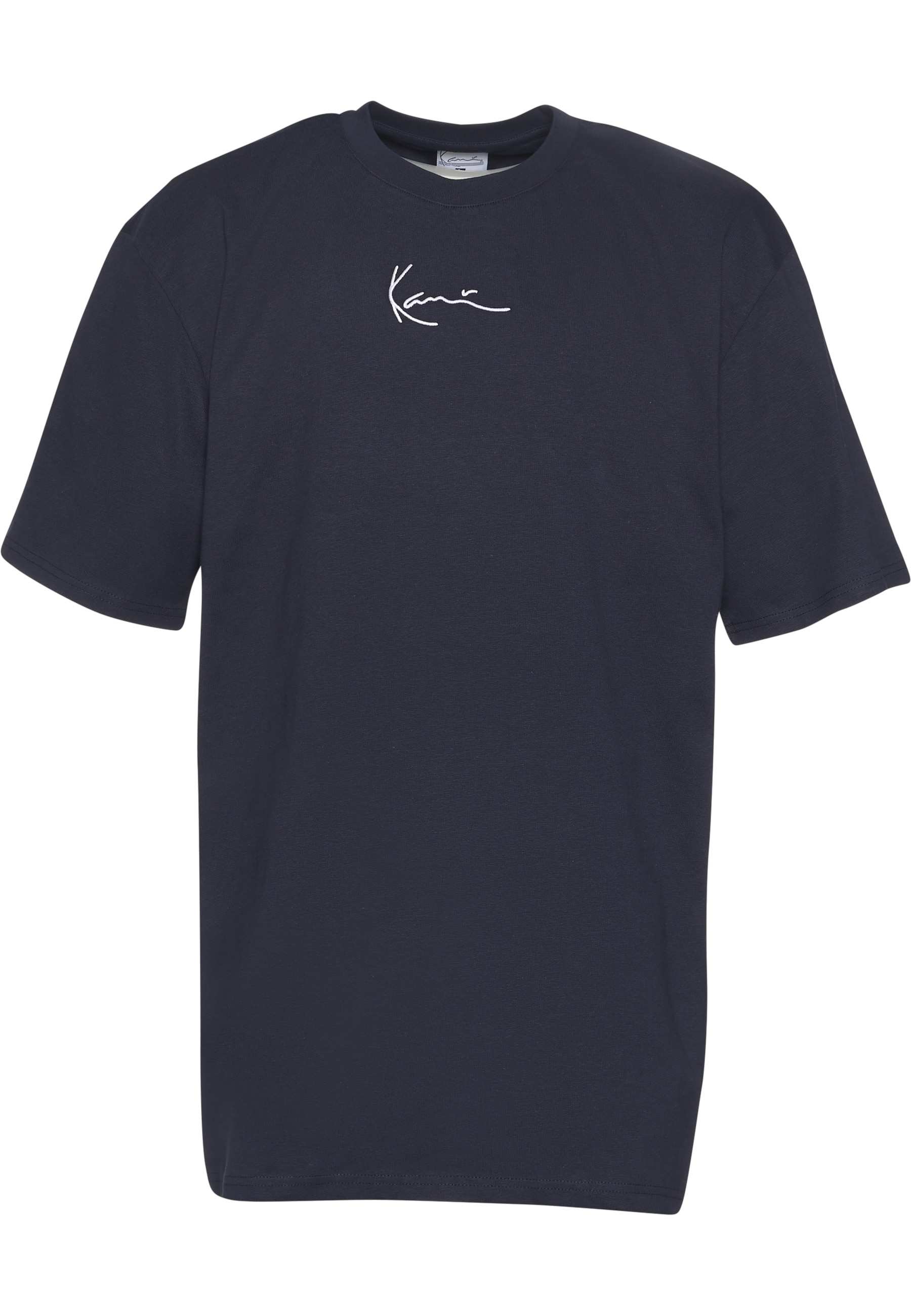 Karl Kani T-Shirt "Karl Kani Herren KKMQ22001NVY Small Signature Tee" 1 Stk.