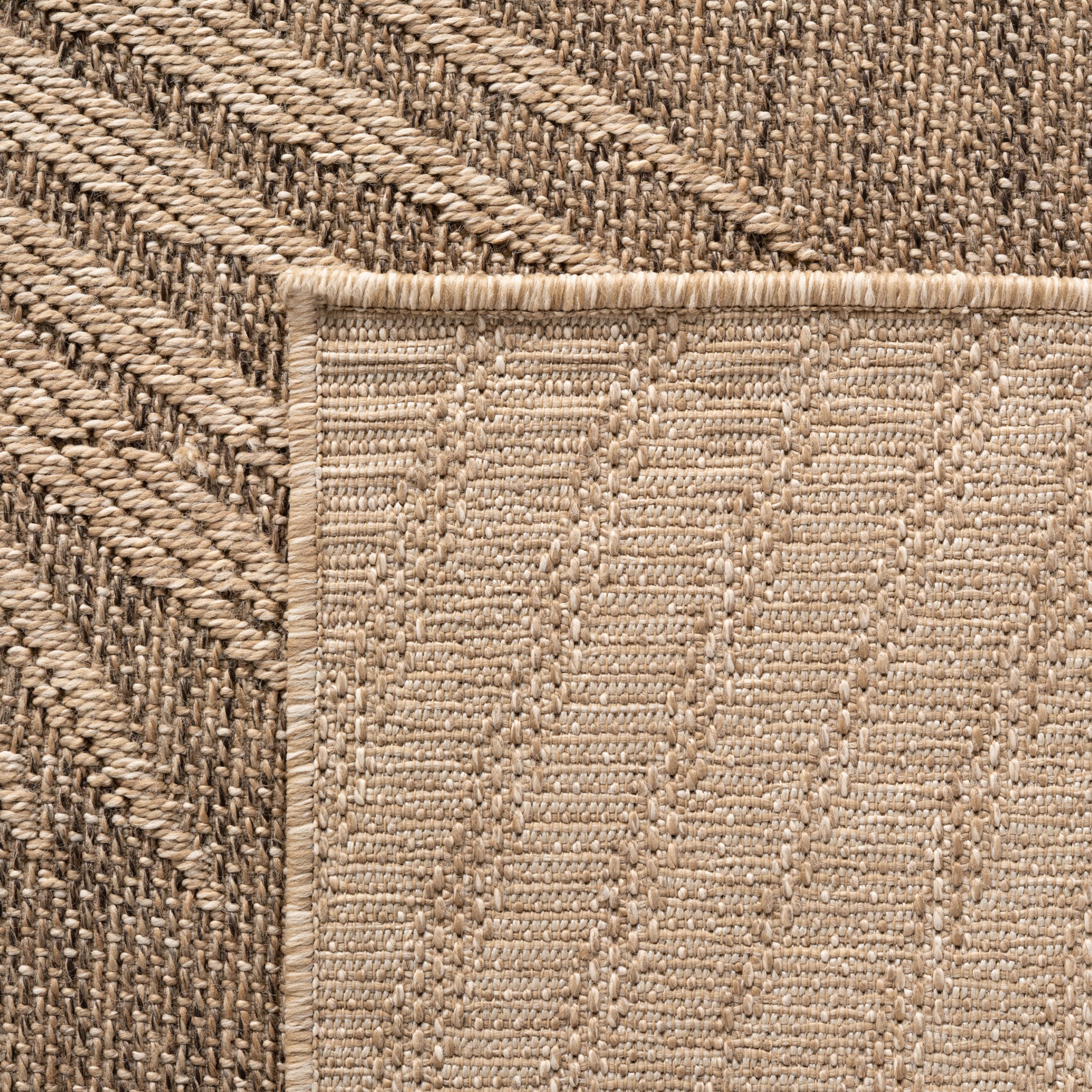 Ayyildiz Teppiche Outdoorteppich »TIMBER 1403«, rechteckig, 5 mm Höhe, Läufer, In und Outdoor, Jute Sisal Optik, Wohnzimmer, Aussenbereich