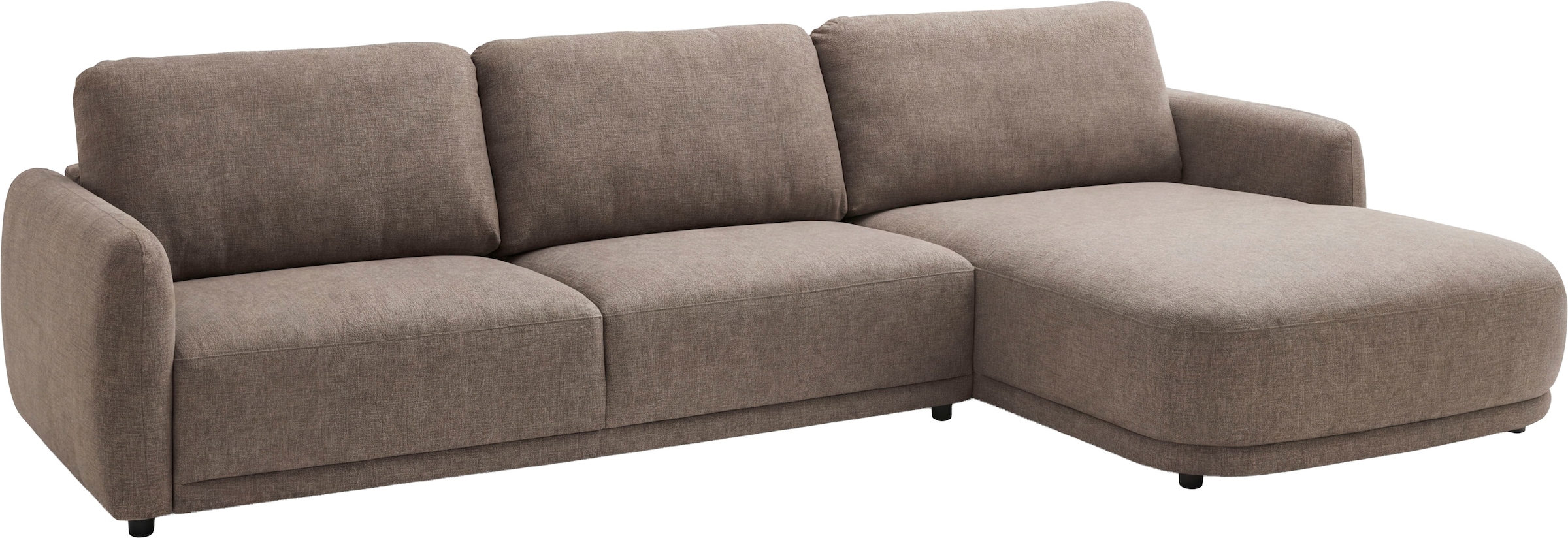 SCHÖNER WOHNEN-Kollektion Ecksofa »Wonder, Organische Eck-Lounge für dein Zuhause« Sanfte Kurven, Kammerkissen-Komfort & maximale Entspannung