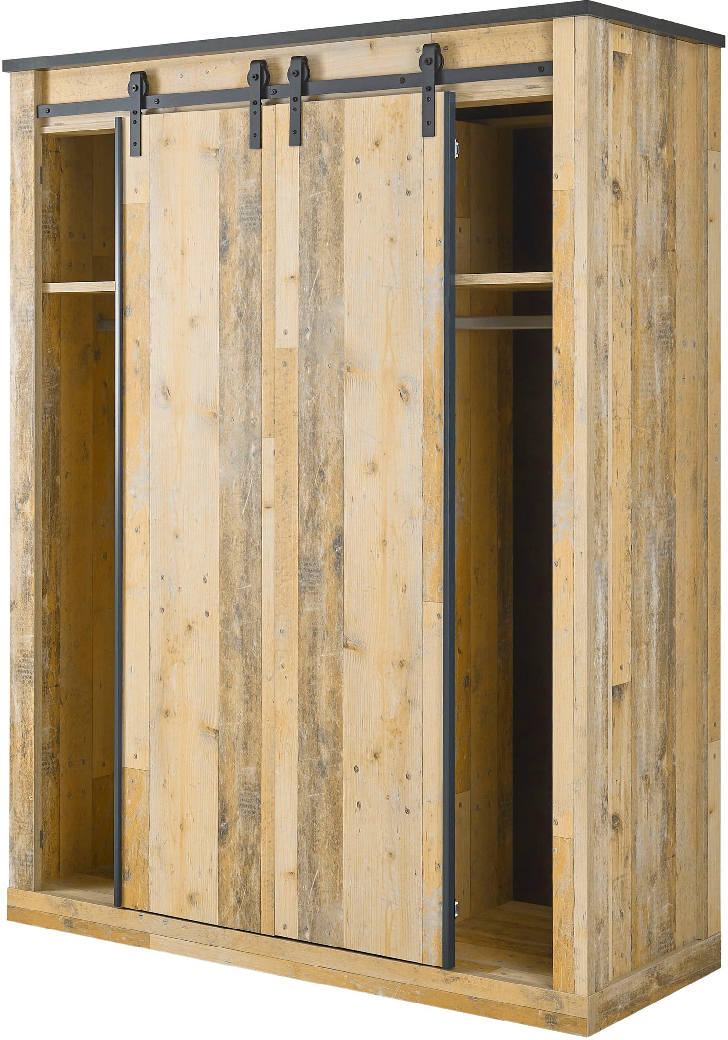 Home affaire Schlafzimmer-Set »SHERWOOD«, (4 tlg.), Liegefläche 140x200cm, Schrank 3-trg. 161cm breit