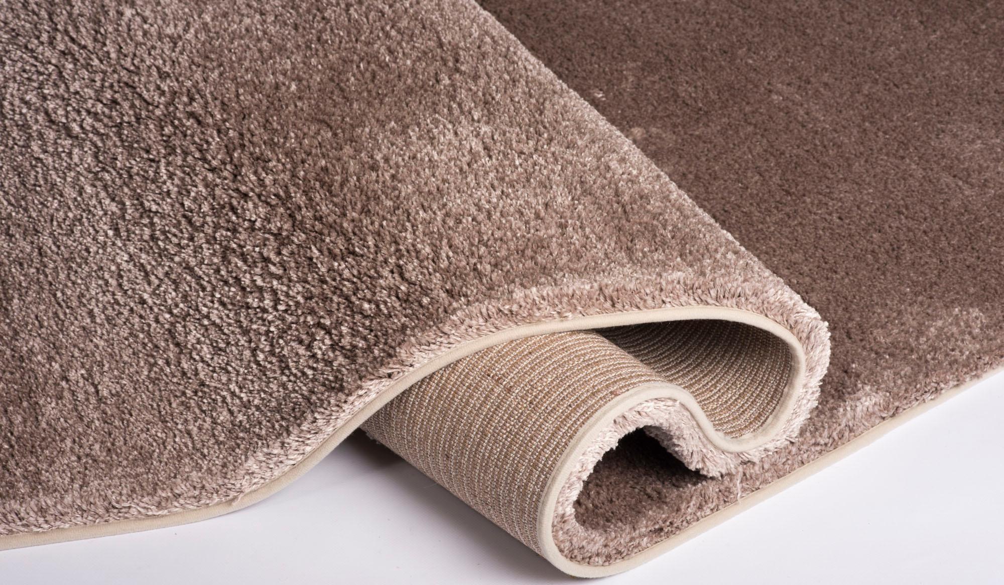 GALLERY M branded by Musterring Hochflor-Teppich »Solo«, rechteckig, 30 mm Höhe, besonders weich durch Microfaser, Wohnzimmer