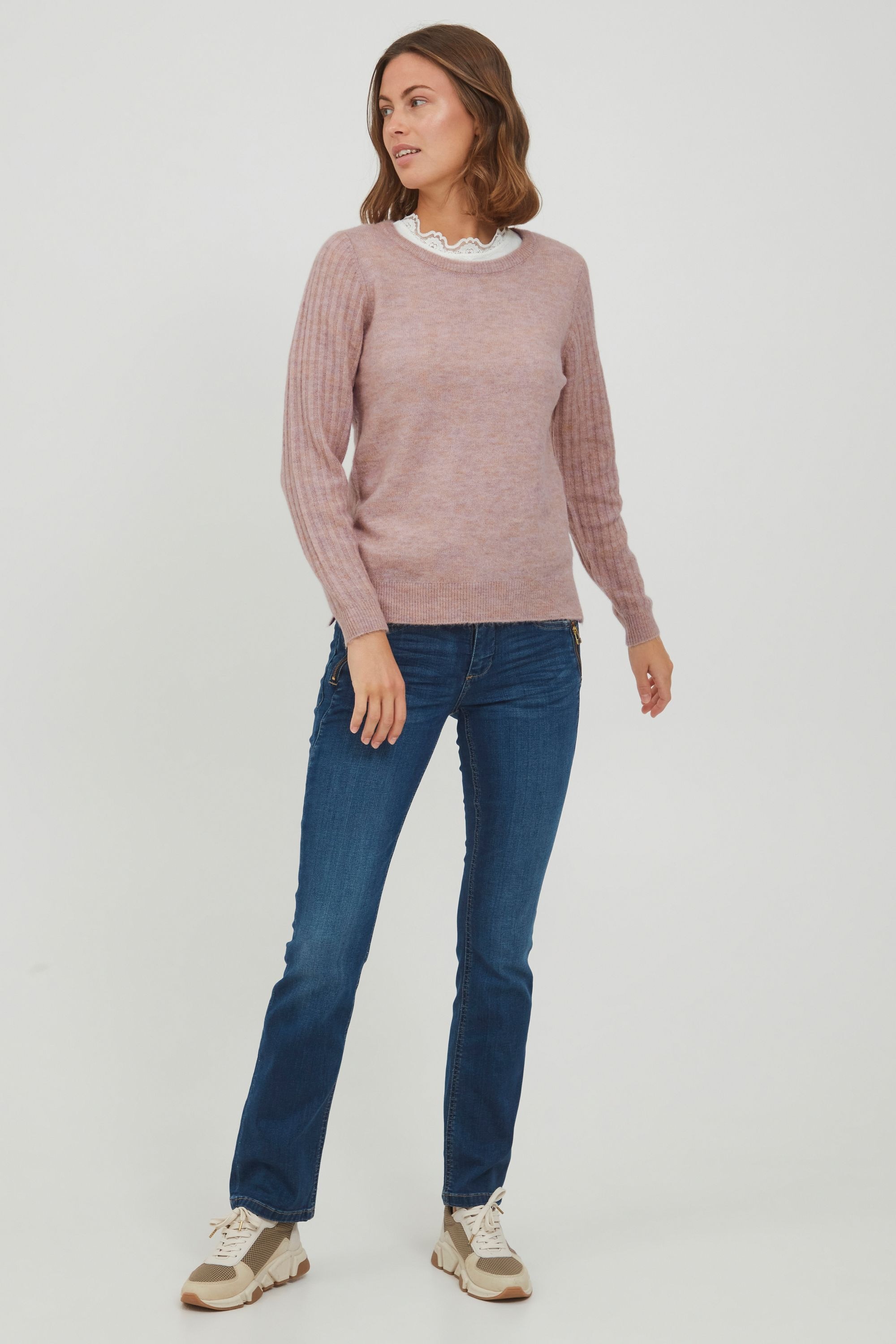 fransa Strickpullover »Strickpullover FRCesandy«