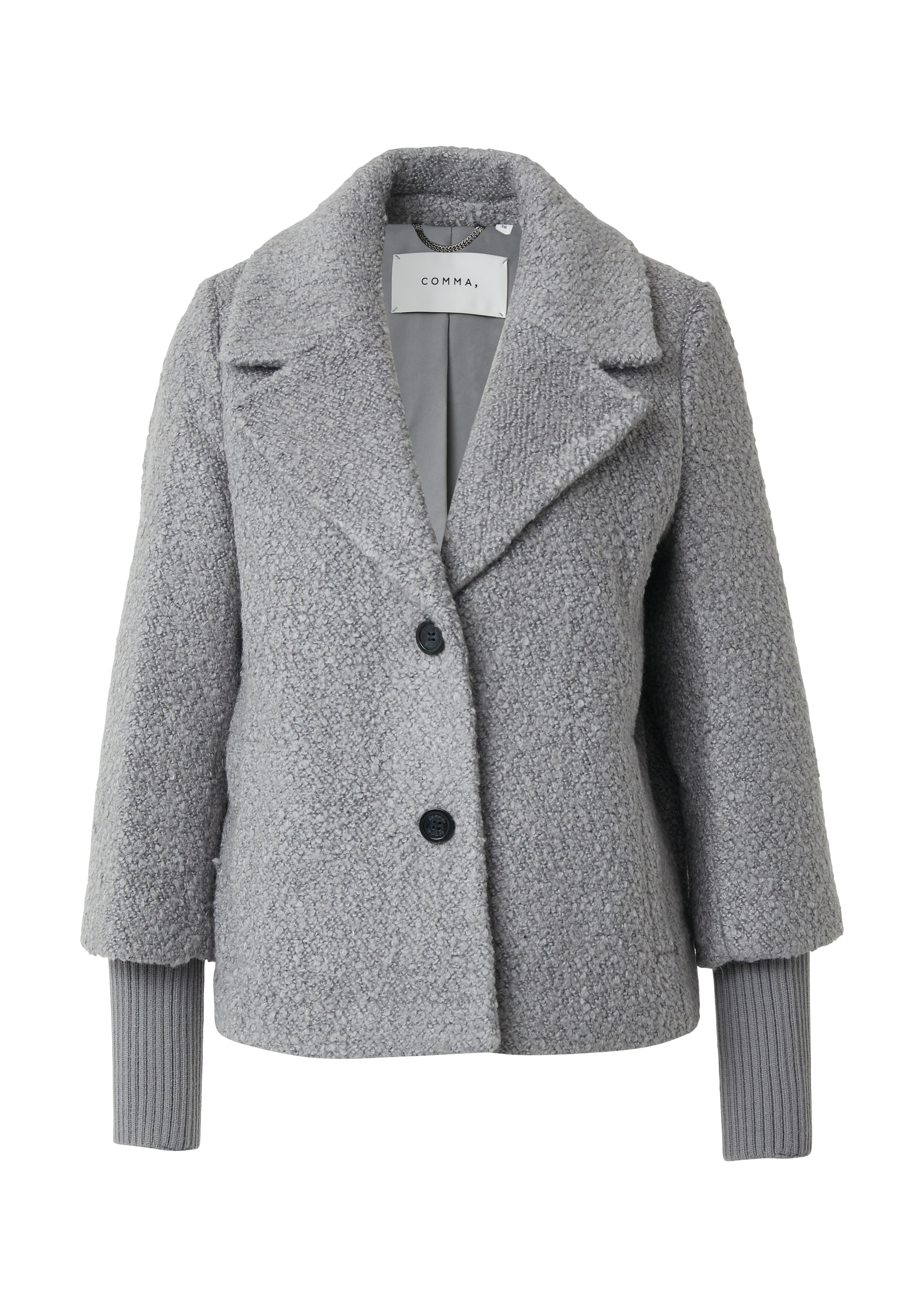 Thumbnail - Comma Kurzmantel mit Rippbündchen