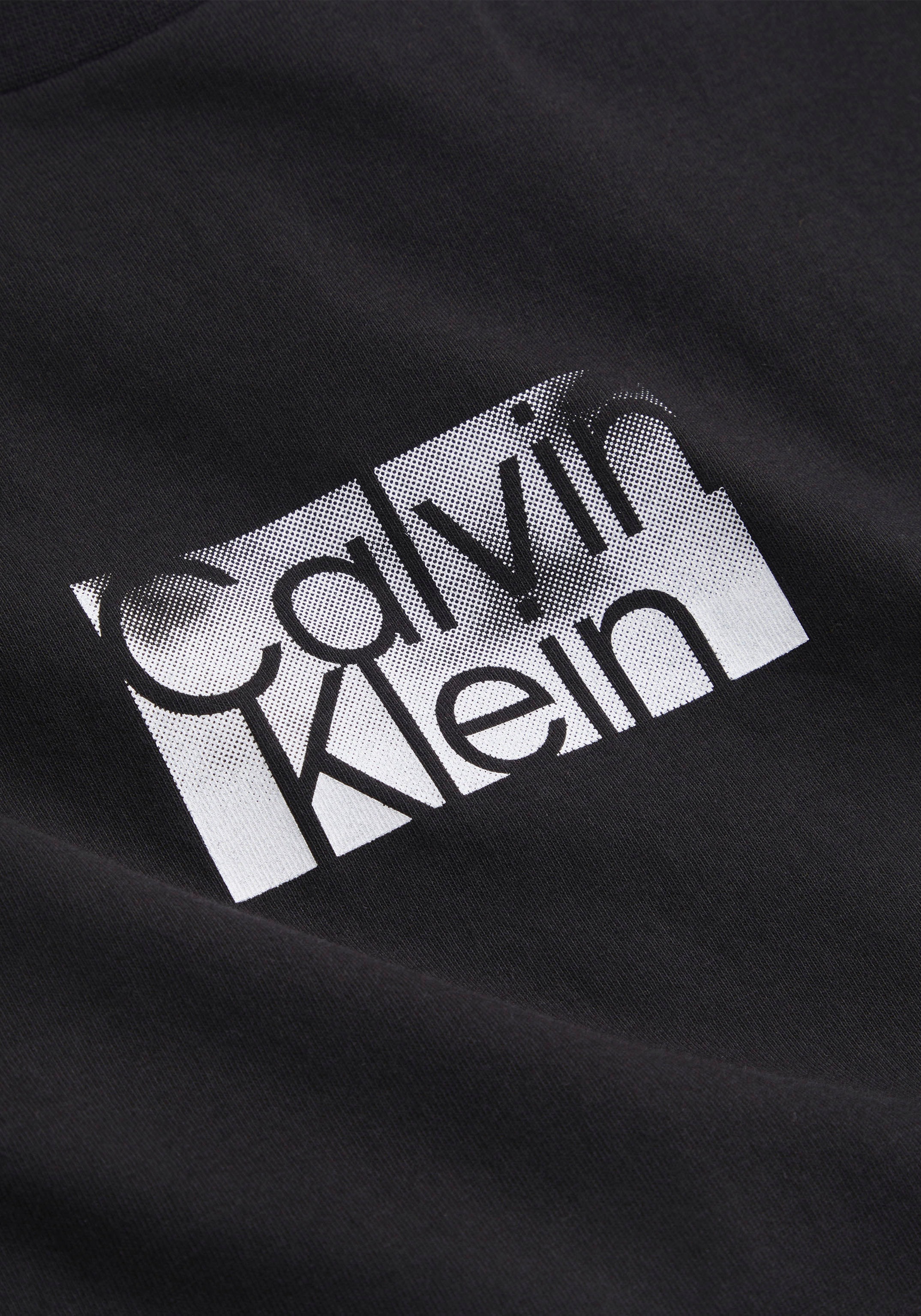 Kurzarmshirt, ▷ Calvin | BAUR Klein auf Brust für mit Klein Calvin Logodruck der