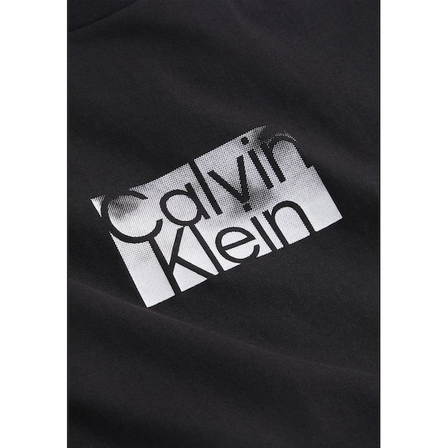 Calvin Klein Kurzarmshirt, mit Calvin Klein Logodruck auf der Brust ▷ für |  BAUR