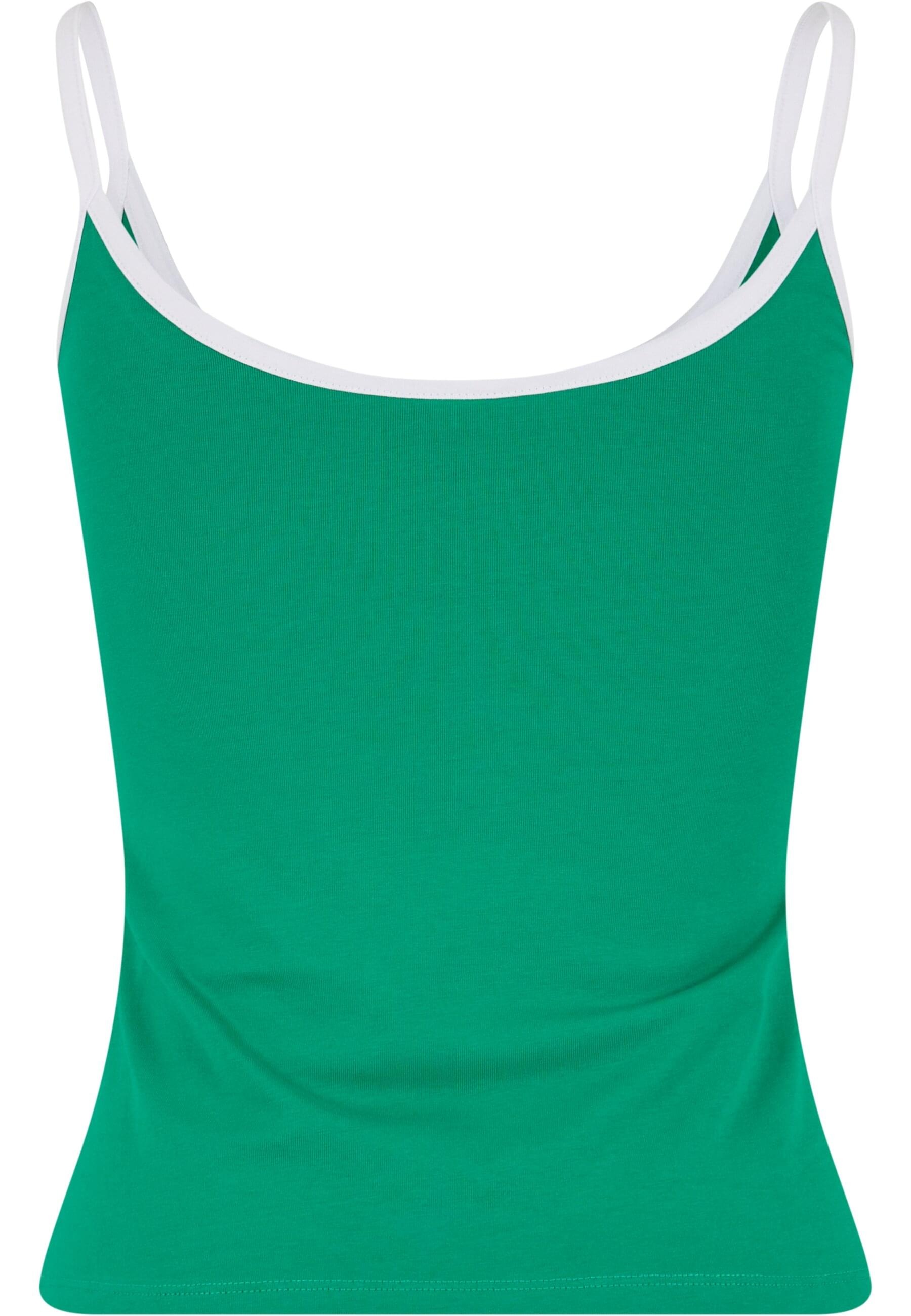 URBAN CLASSICS Muskelshirt »Urban Classics Ladies Contrast Basic Top 2-Pack«, (1 tlg.)