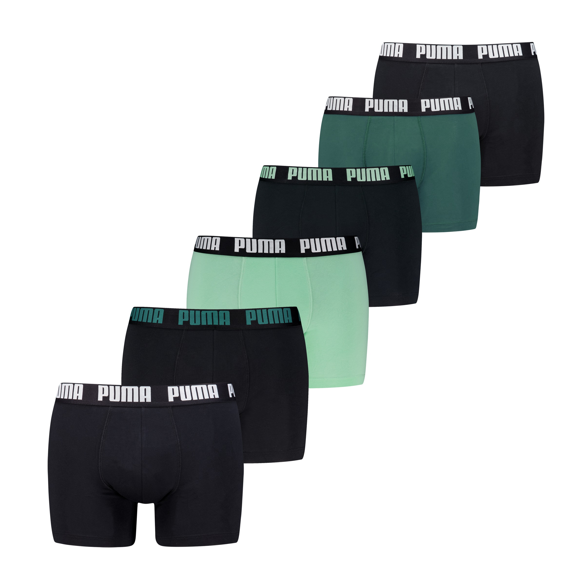 PUMA Boxershorts "PUMA MEN EVERYDAY BOXER 6P ECOM" 6er Pack, Elastischer Lo günstig online kaufen