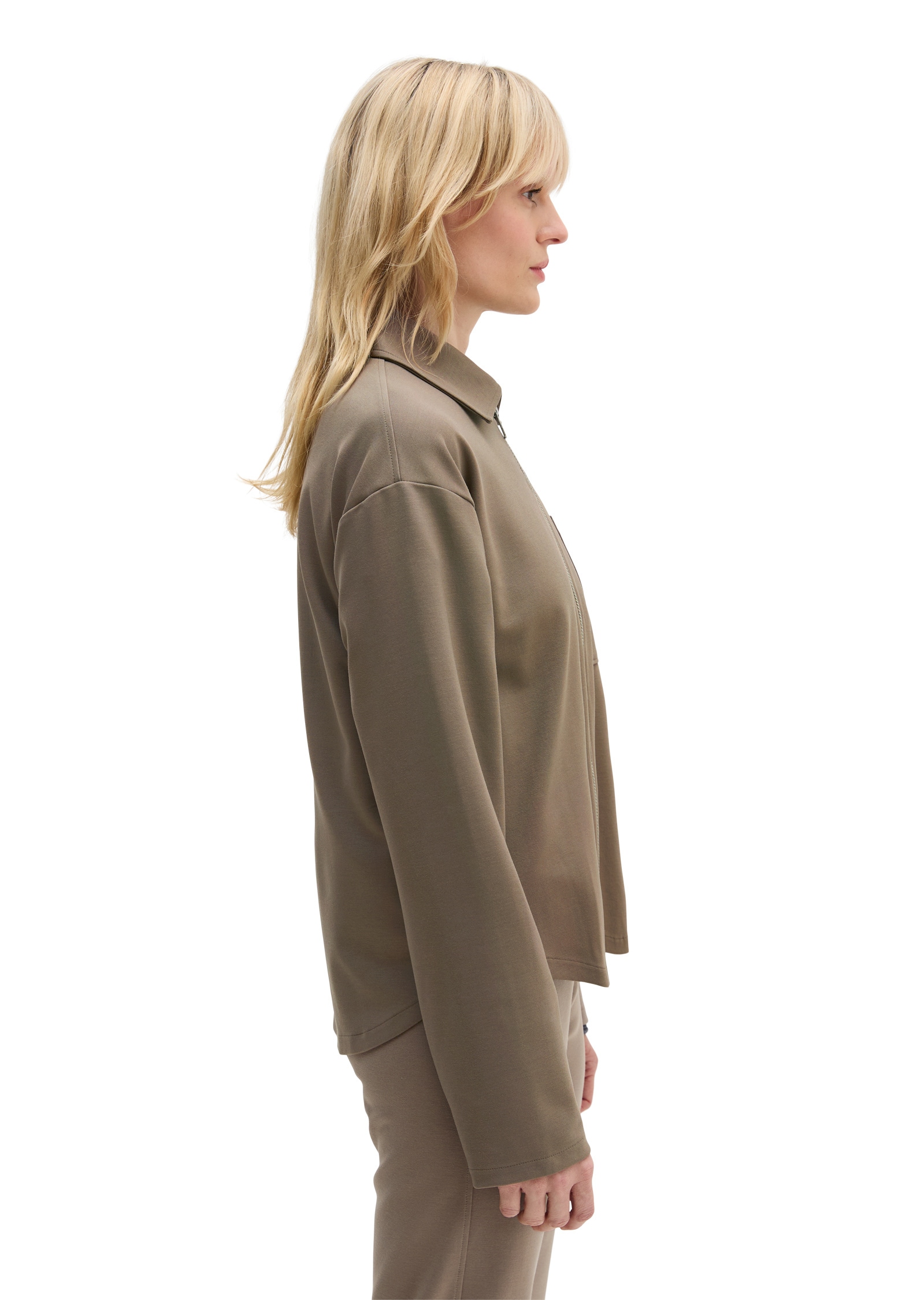 Marc O'Polo Sweatjacke »aus Punto di Roma-Jersey«