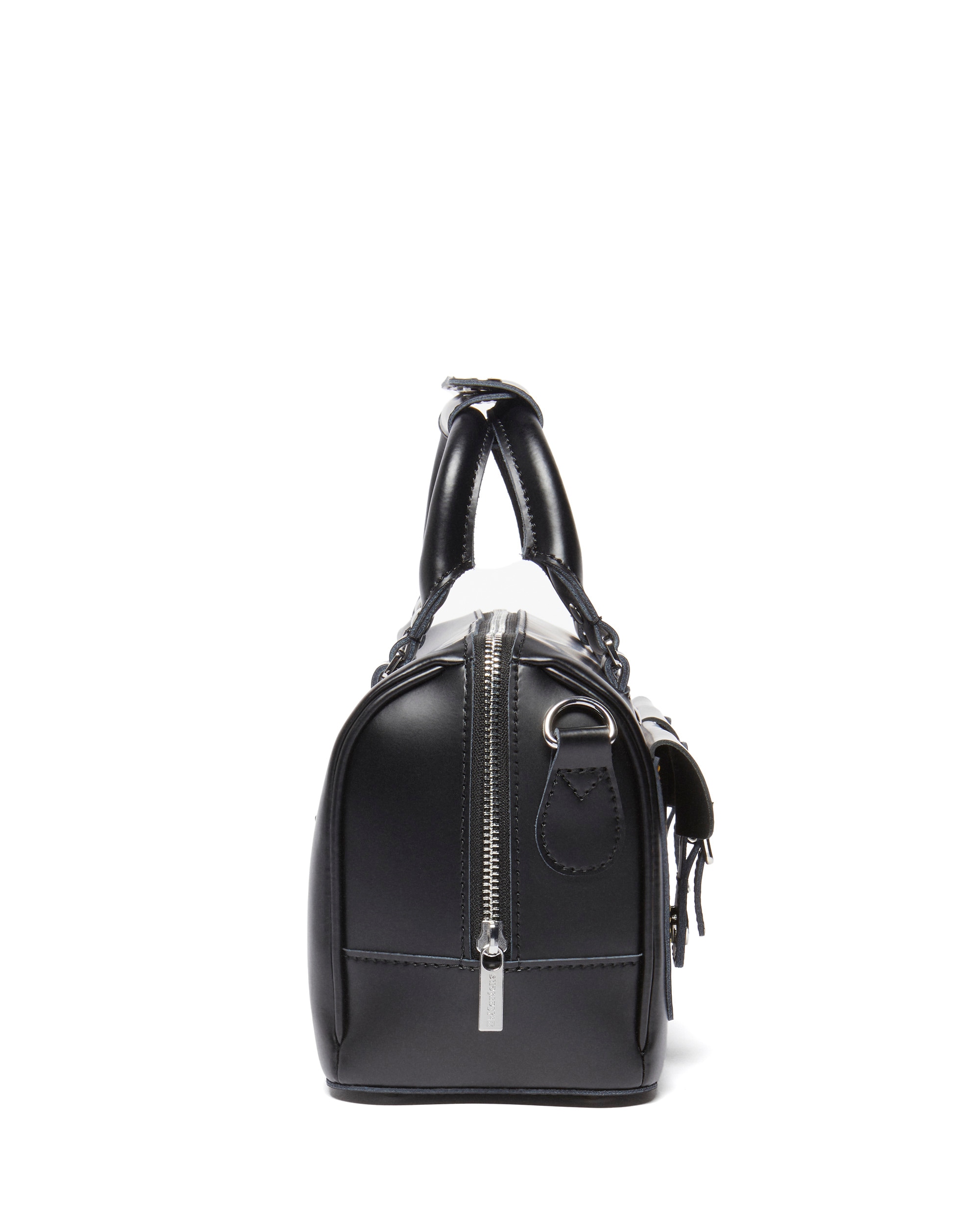 DR. MARTENS Henkeltasche Damen Handtasche, Umhängetasche mit edlem Logo-Schmuckelement