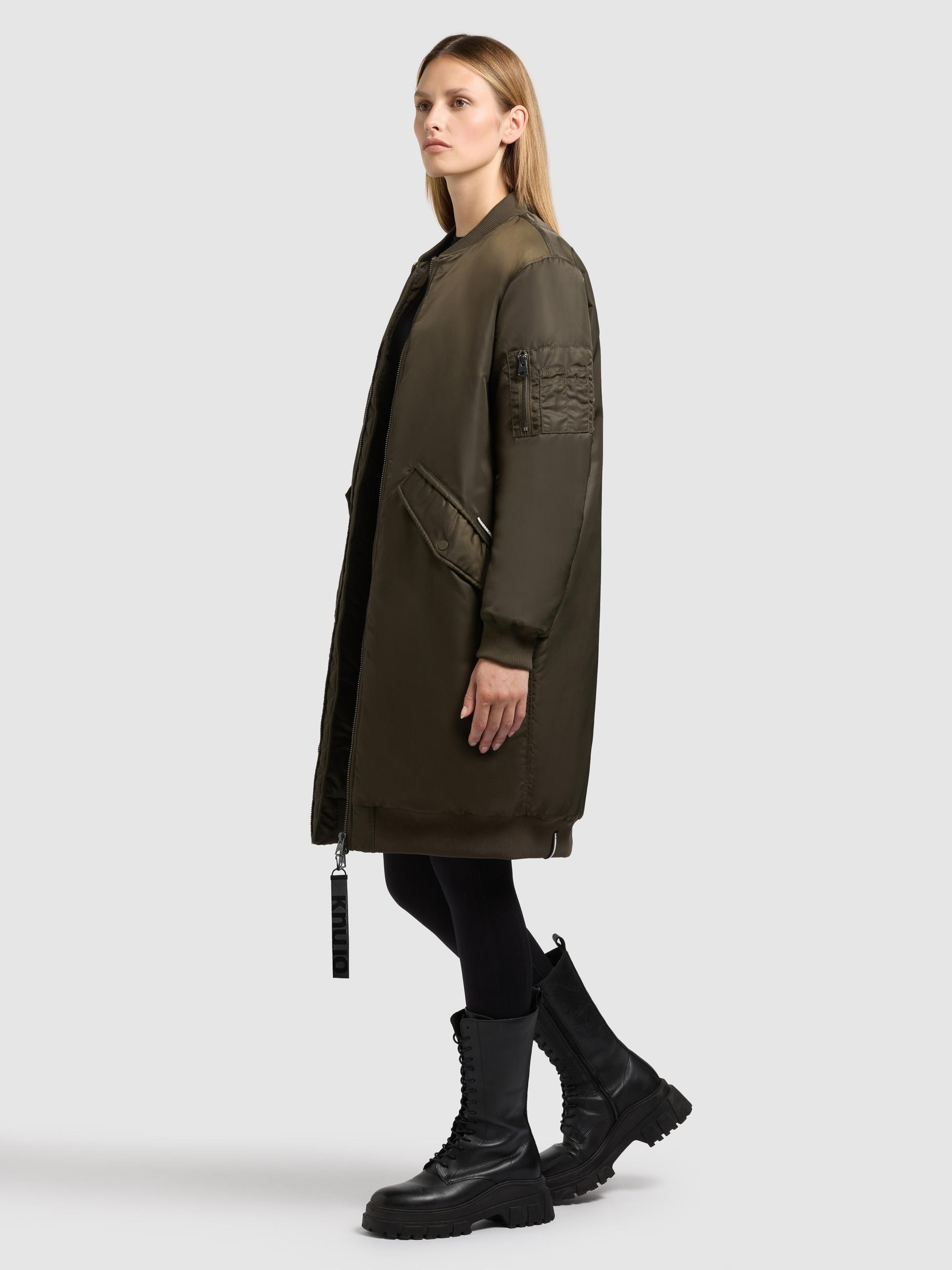 khujo Wintermantel "Lulu" Warm gefütterter Mantel im Bomberjacken-Style günstig online kaufen