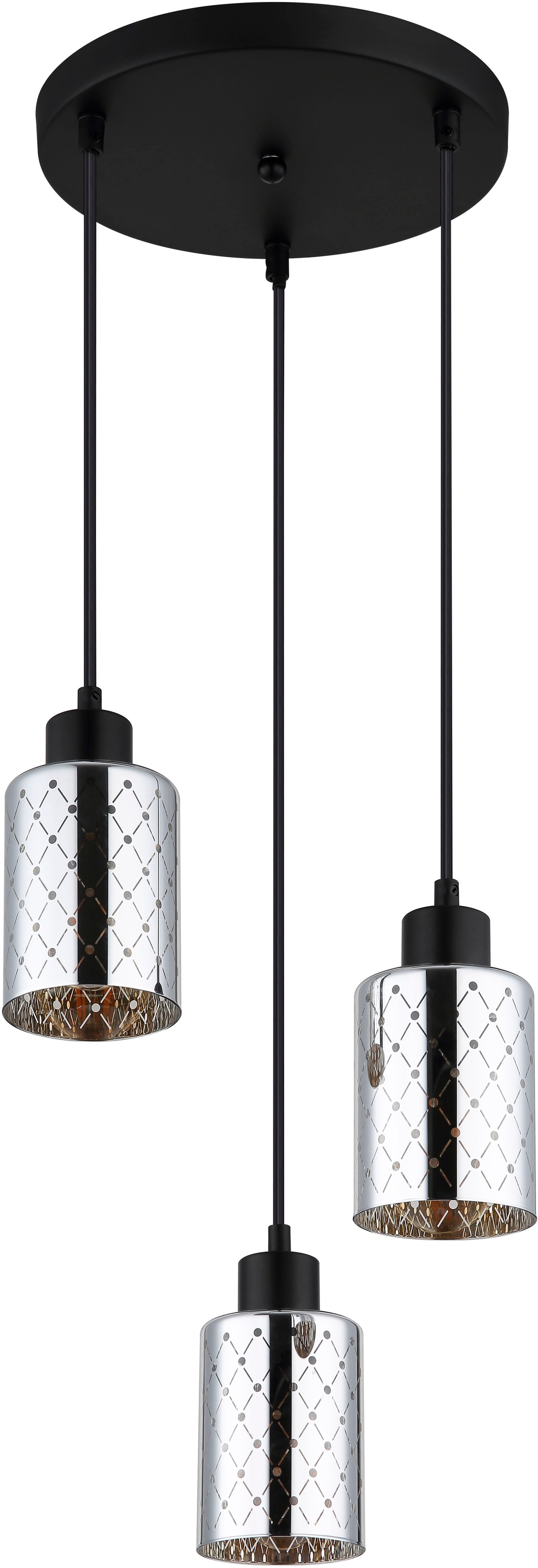 GLOBO LIGHTING Hängeleuchte »ALONSO« E27 1 Stk. Hängelampe Esszimmer-Leuchte Esstischleuchte Wohnzimmer