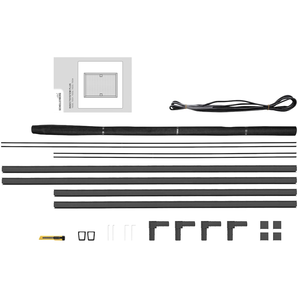 SCHELLENBERG Insektenschutz-Fensterrahmen »Fliegengitter Fenster Plus«