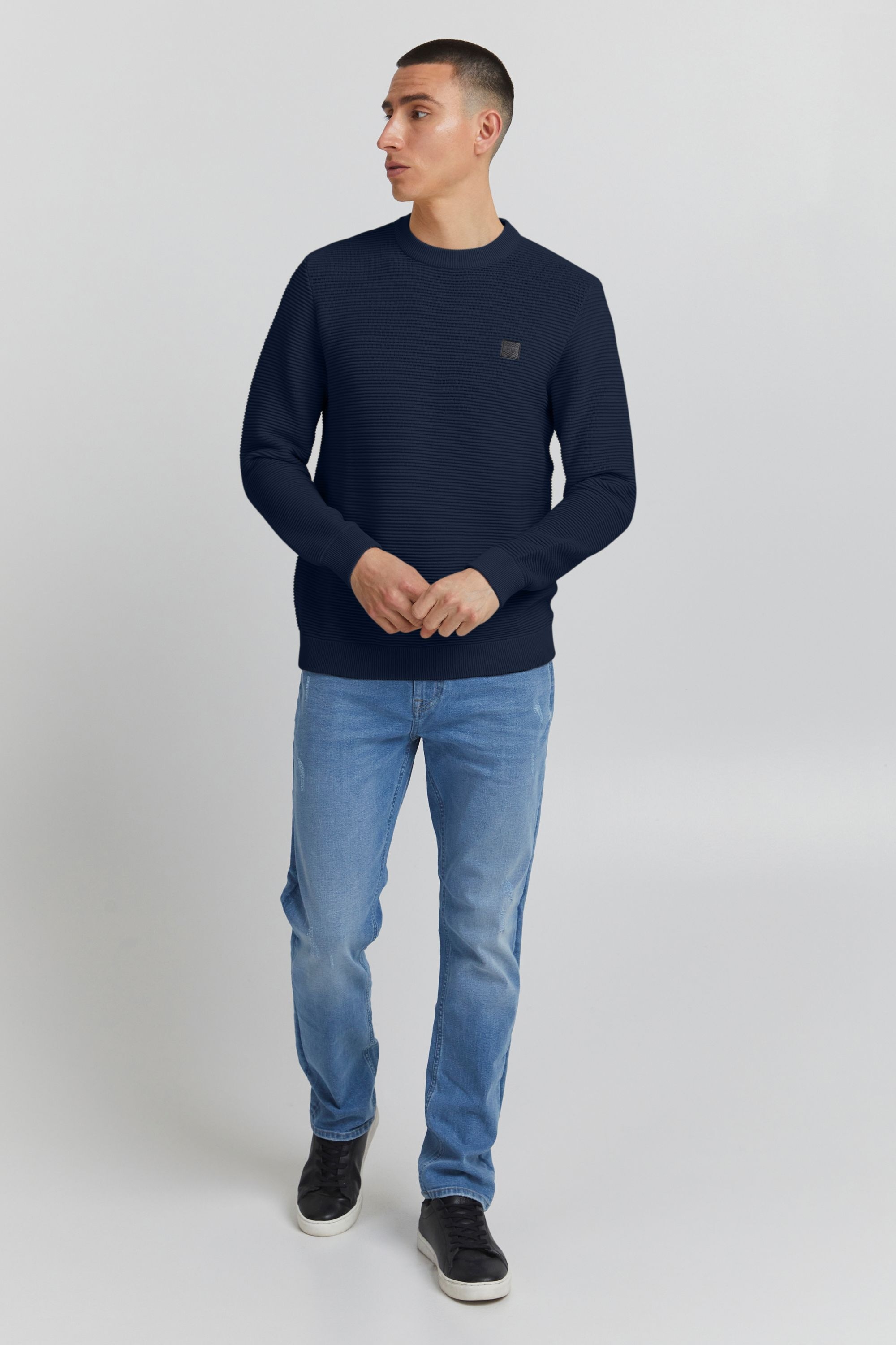 Solid Strickfleece-Pullover "Strickpullover SDValencia" günstig online kaufen