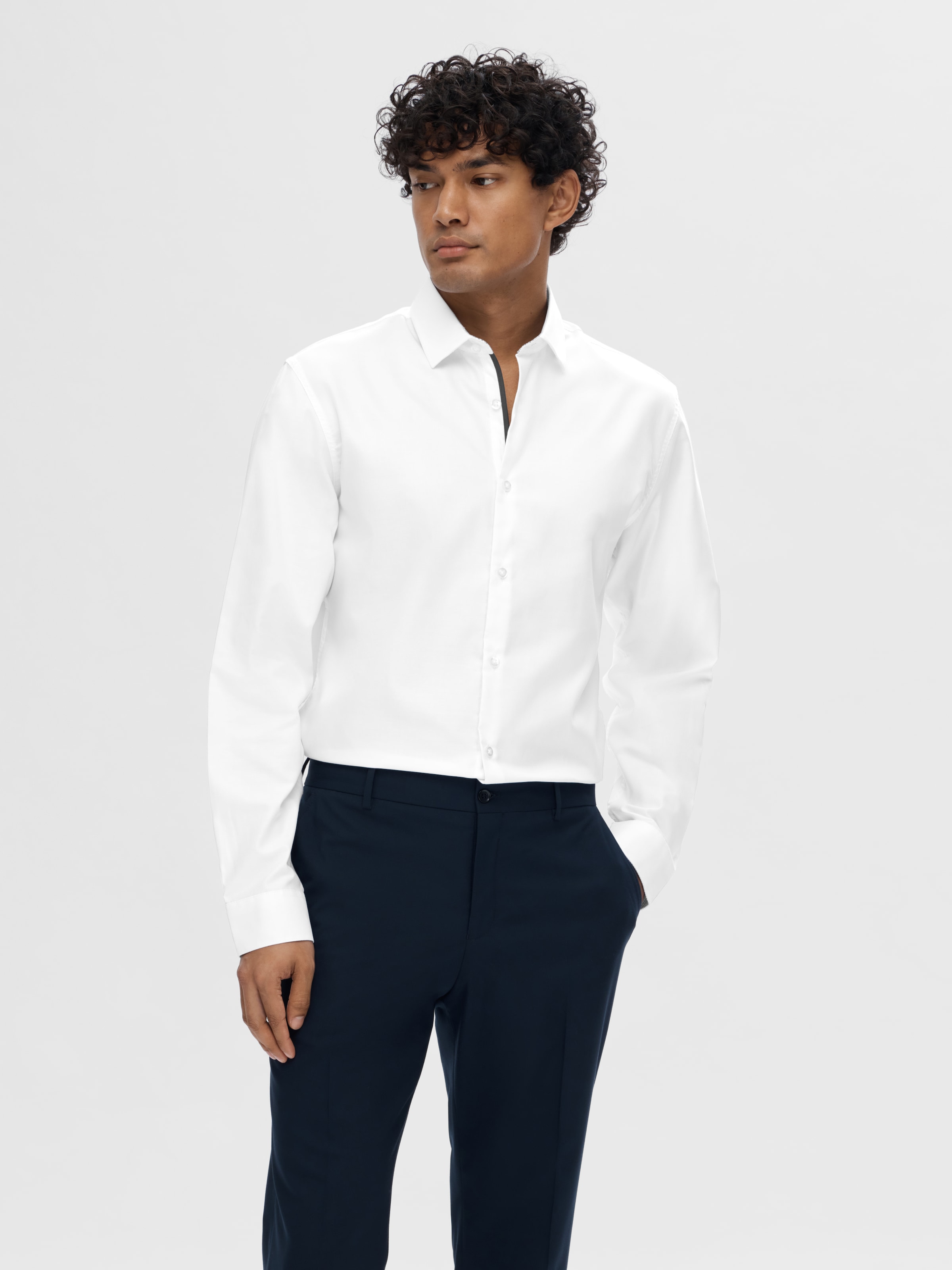 SELECTED HOMME Langarmhemd »SLHSLIMZARK LS SHIRT«
