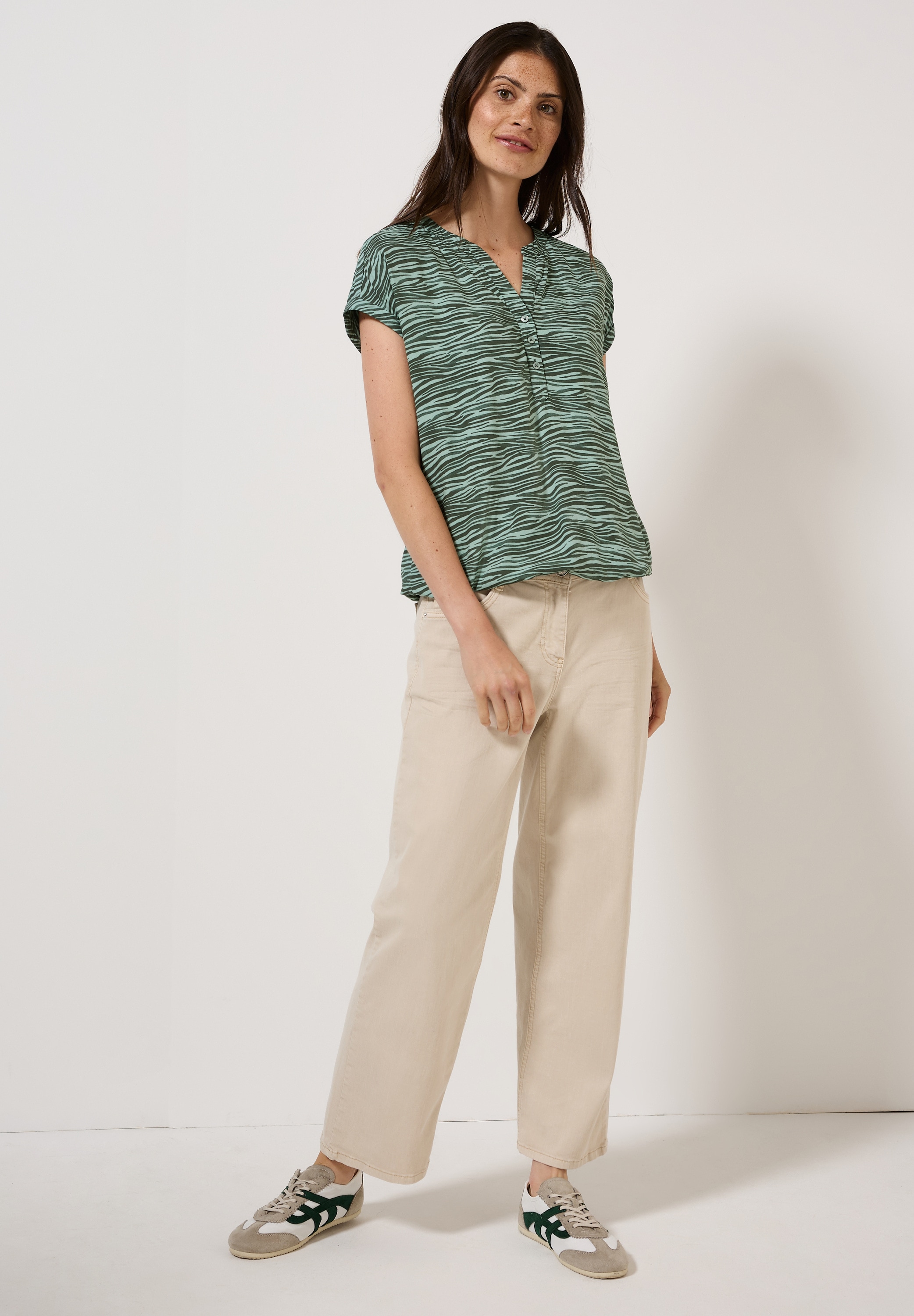 Cecil Shirtbluse, aus softer Viskose