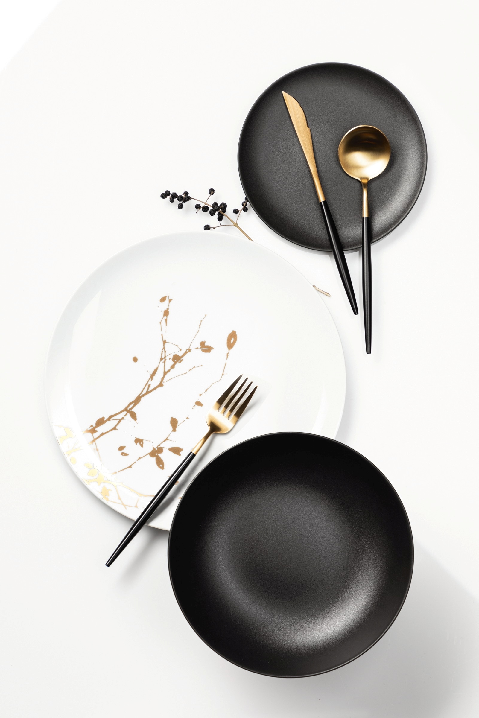 Seltmann Weiden Schüssel »Liberty - Velvet Black« 1 Stk. aus Porzellan Foodbowl 20 cm