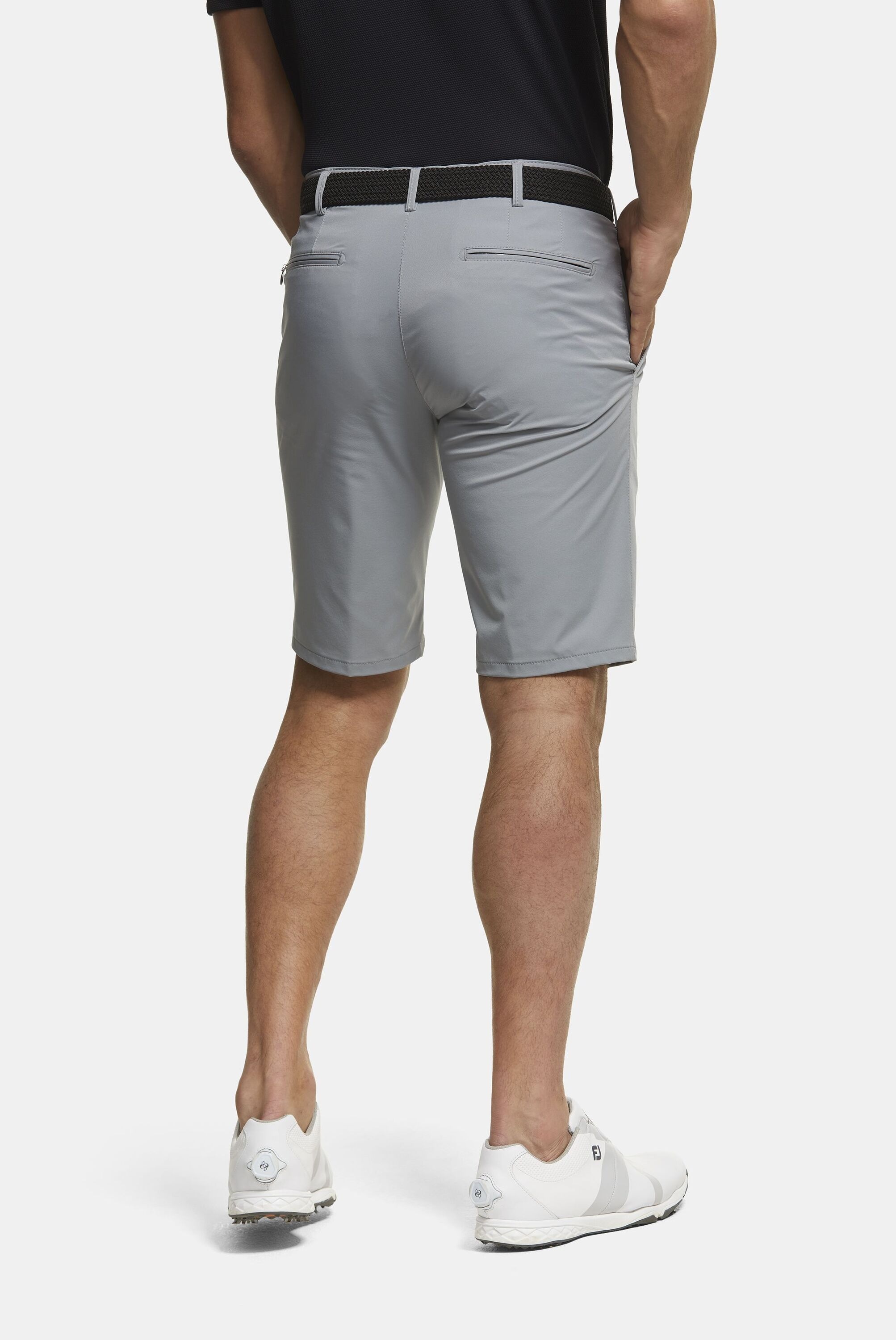 Meyer St. Andrews Herren Chino Shorts Grau Gr. 31 2