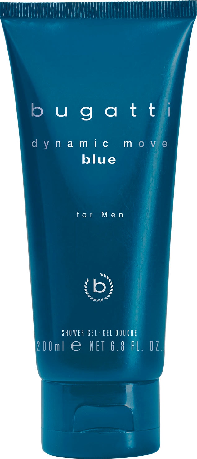bugatti Eau de Toilette »BUGATTI Dynamic Move Blue for him GP EdT 100ml + 200 ml SG«, (2 tlg.)