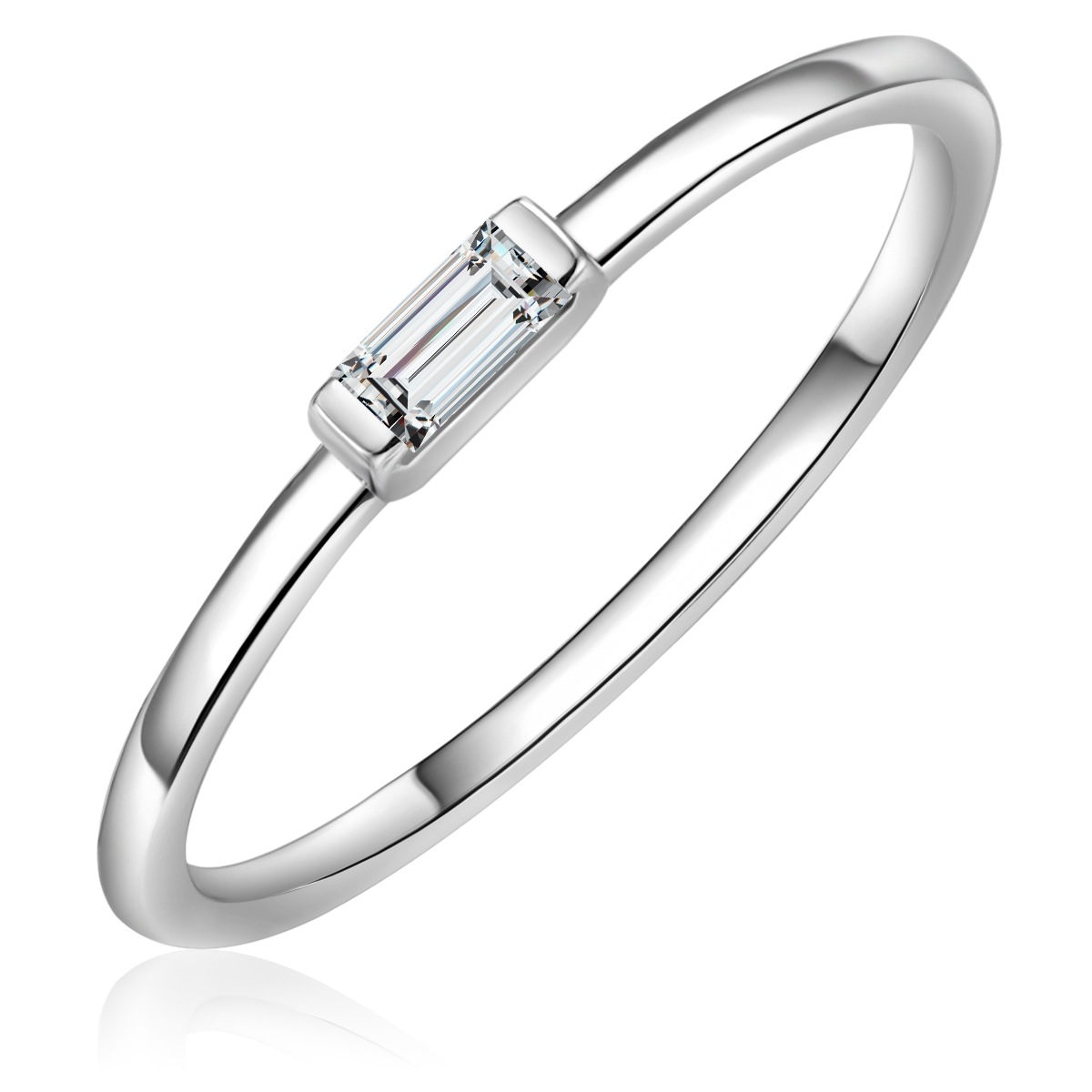 Glanzstücke München GM9960 Solitaire Ring Silver 50 2