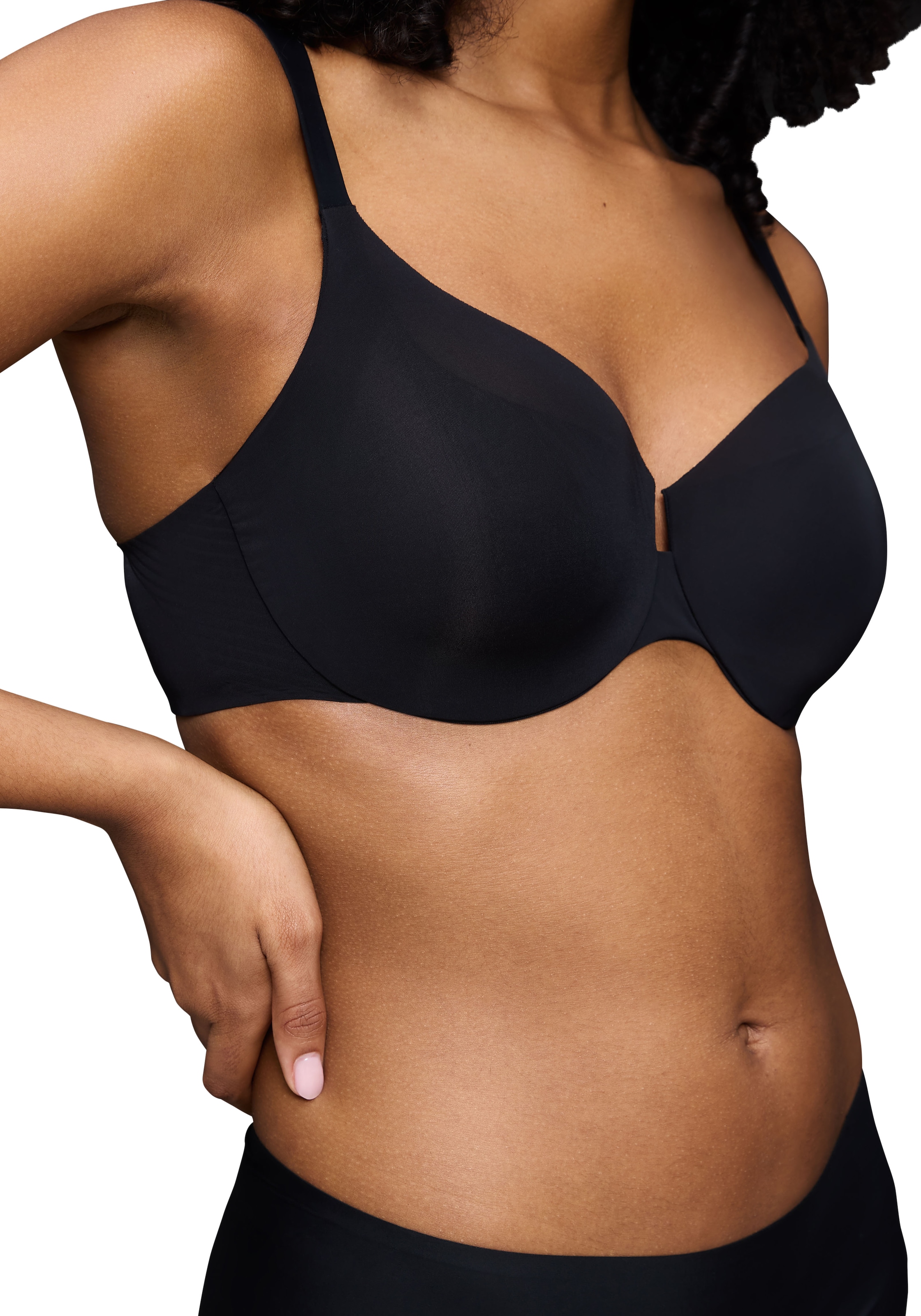 Triumph Minimizer-BH »Body Make-Up Illusion Curve«, verkleinert die Brust optisch, breite Träger, formend, weich