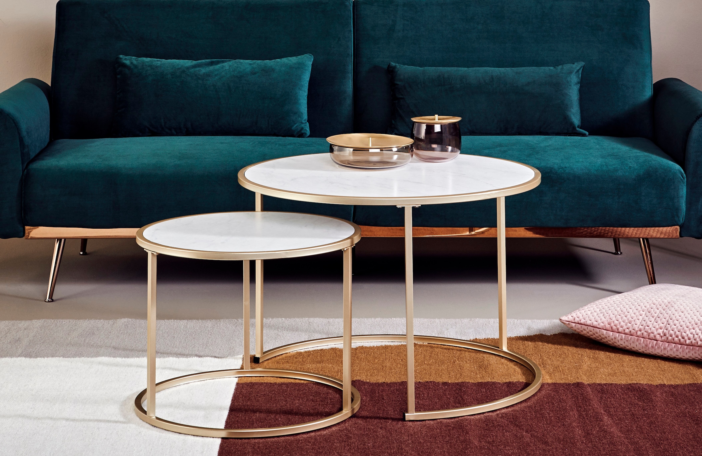 Jahnke Couchtisch "SOL COFFEE SET" 2 Stk. tlg. günstig online kaufen