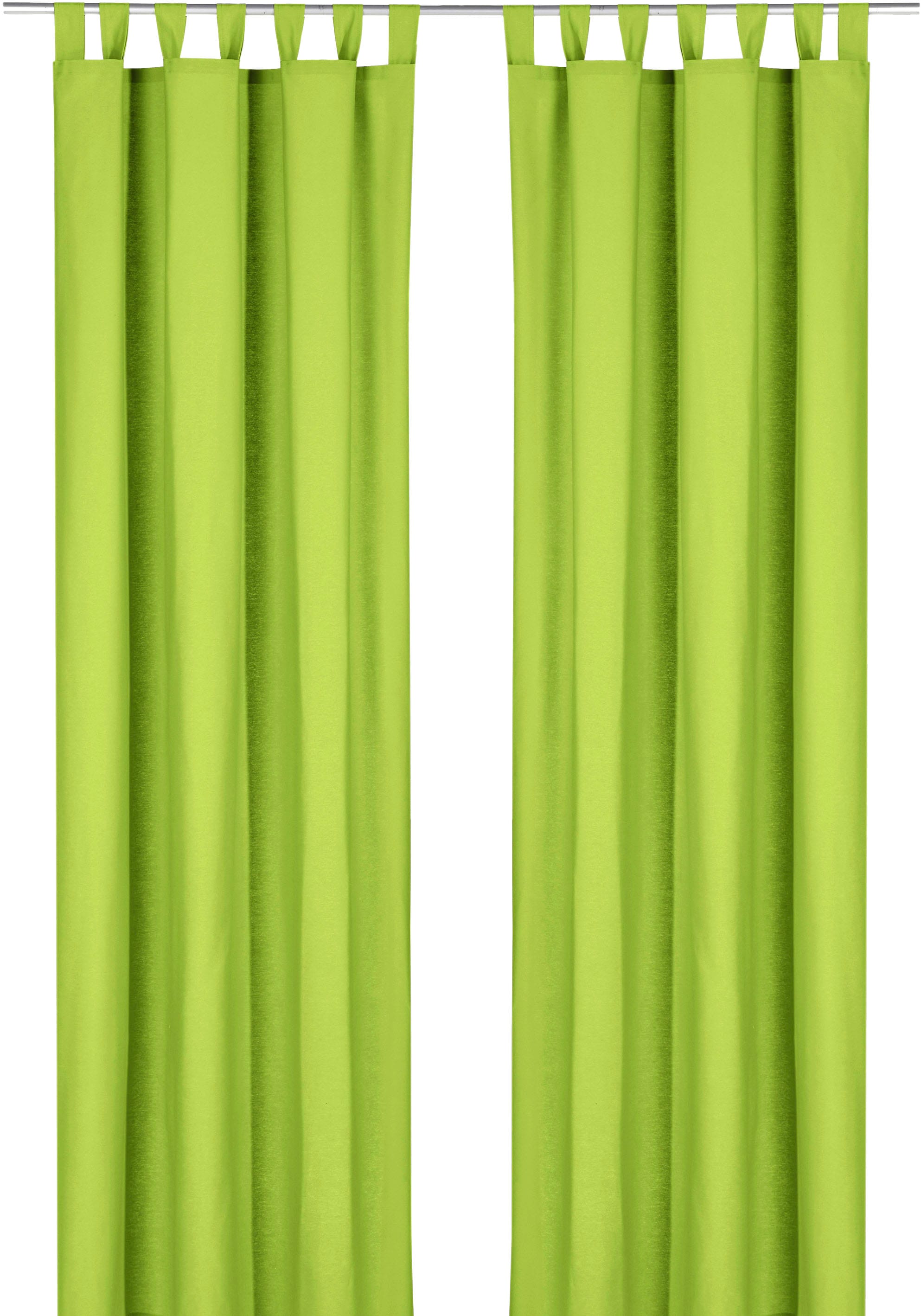Weckbrodt Vorhang »Sento«, (1 St.), Baumwolle, blickdicht, matte Struktur, unifarben, Gardine, Store