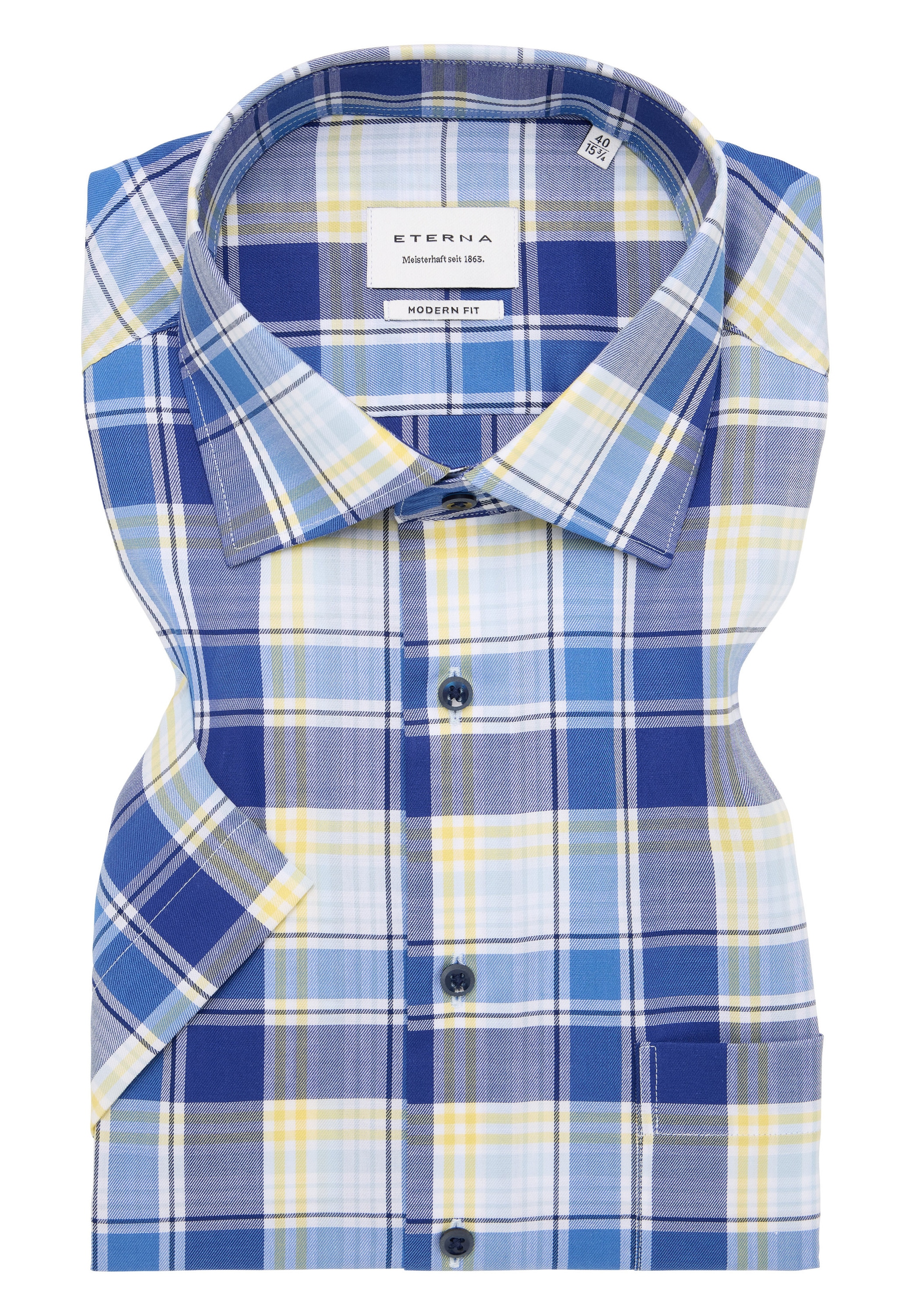 Eterna Kurzarmhemd »MODERN FIT«, NON IRON (bügelfrei)