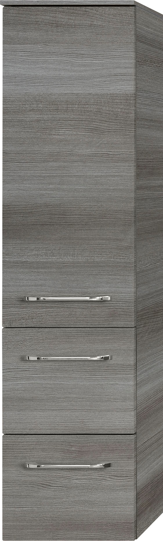 Saphir Badmöbel-Set »Balto Sprint 4-teilig, Mineralmarmor-Waschtisch mit LED-Spiegelschrank«, (5 St.), Midischrank und Unterschrank, inkl Türdämpfer, 5 Türen, 5 Schubladen