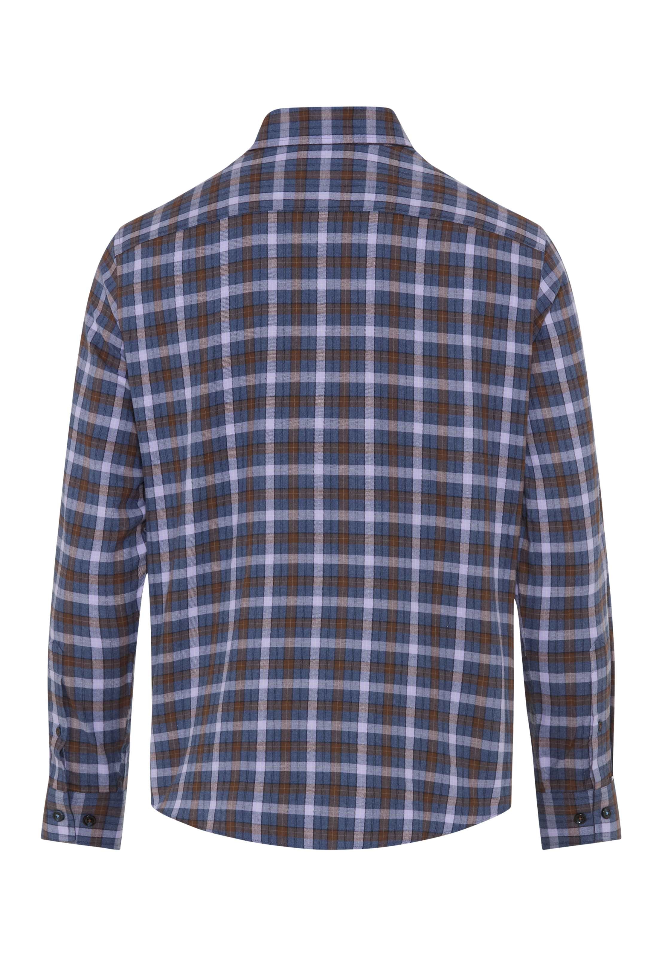 Brax Businesshemd »Style DANIEL« Flanell: Karohemd aus reiner Baumwolle