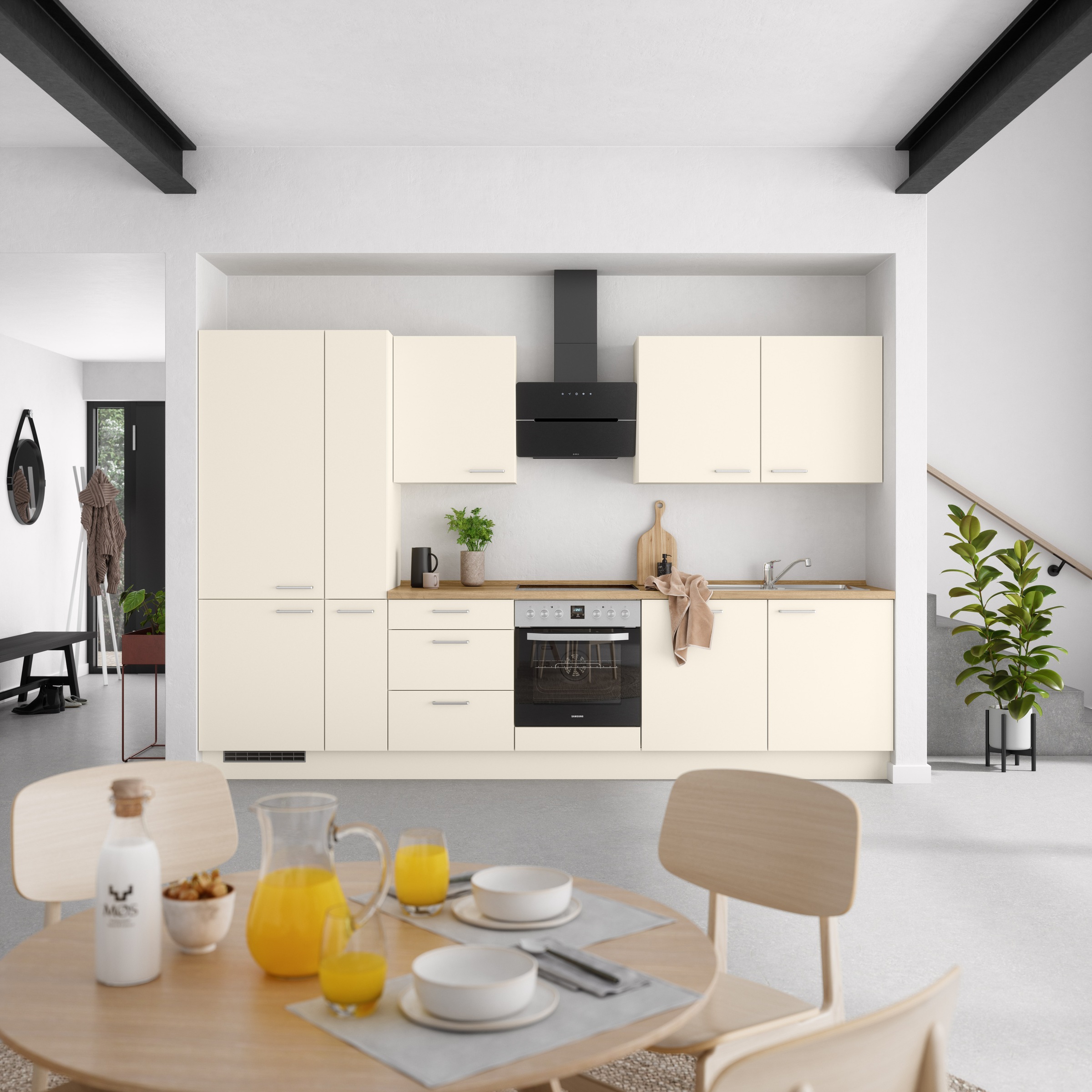 nobilia Küchenzeile ""Touch II"" vormontiert, Ausrichtung wählbar, Breite 3 günstig online kaufen