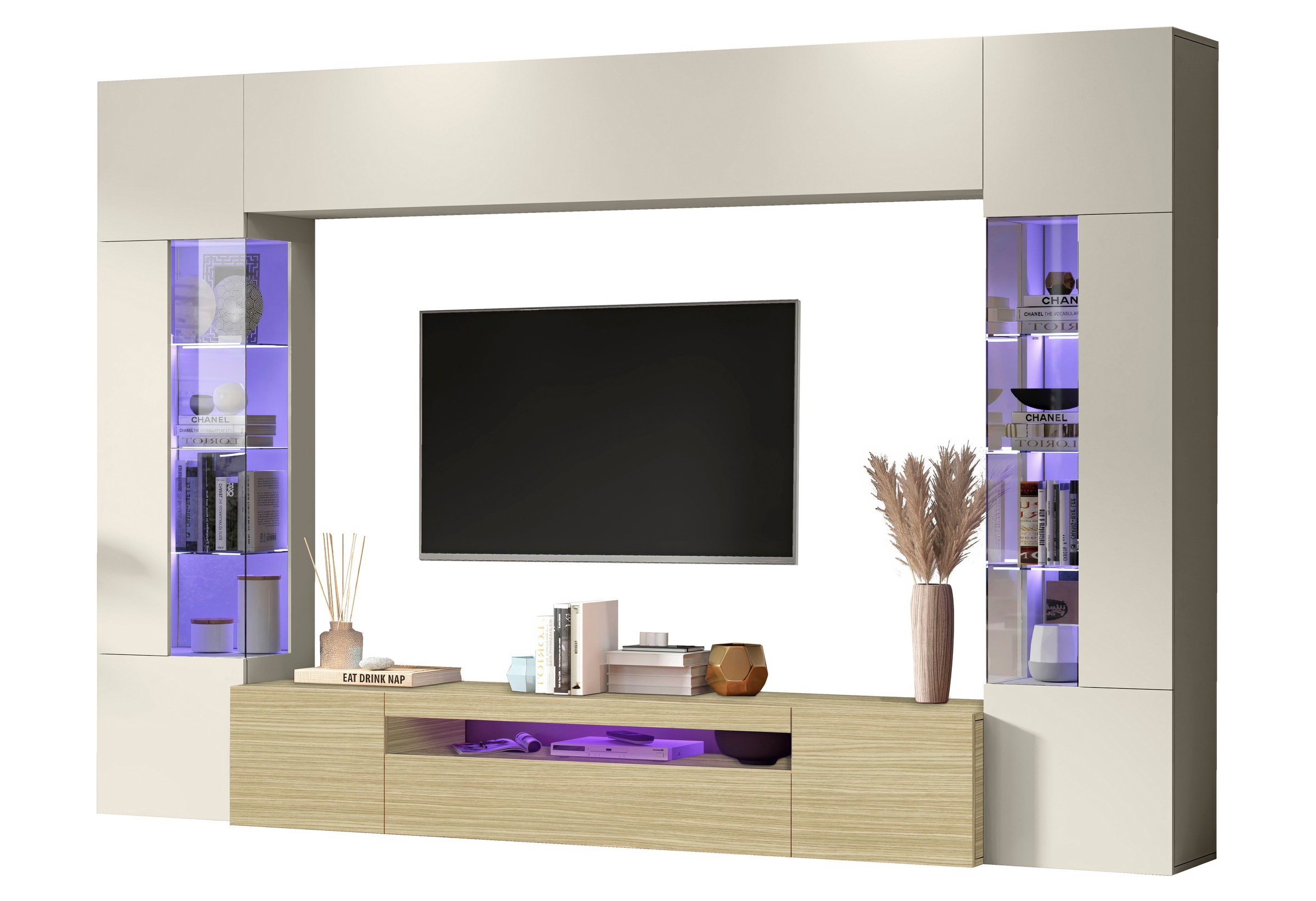 OTTO home Wohnwand "New Egypt" Breite 290cm, 4 Stk. tlg. günstig online kaufen