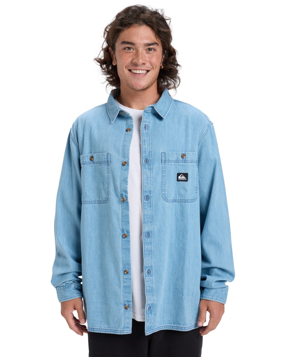 Quiksilver Langarmhemd "Bozeman Denim" günstig online kaufen