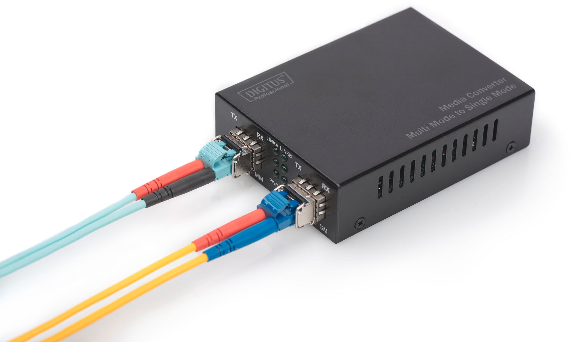 Digitus Netzwerk-Adapter »Gigabit Multimode/Singlemode Medienkonverter SFP«