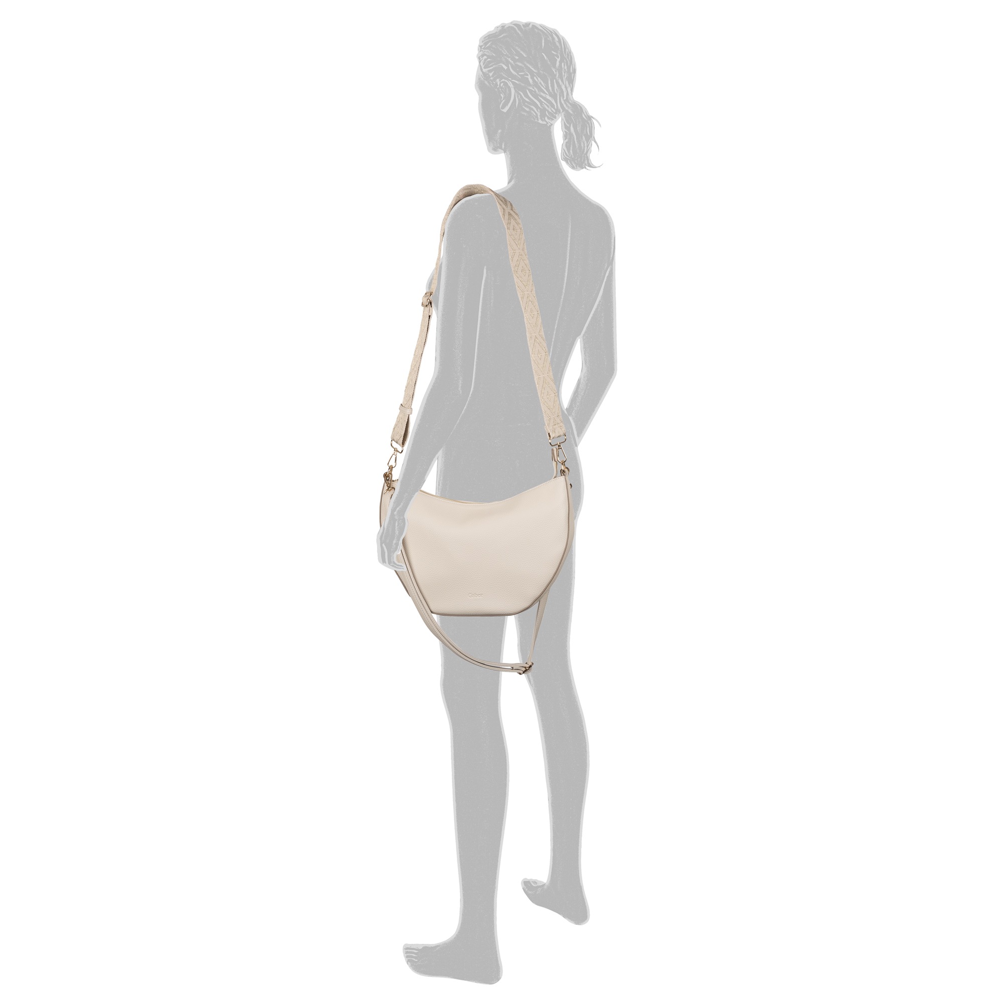 Gabor Umhängetasche "Linda" weiches Kunstleder mit elegantem Schultergurt a günstig online kaufen