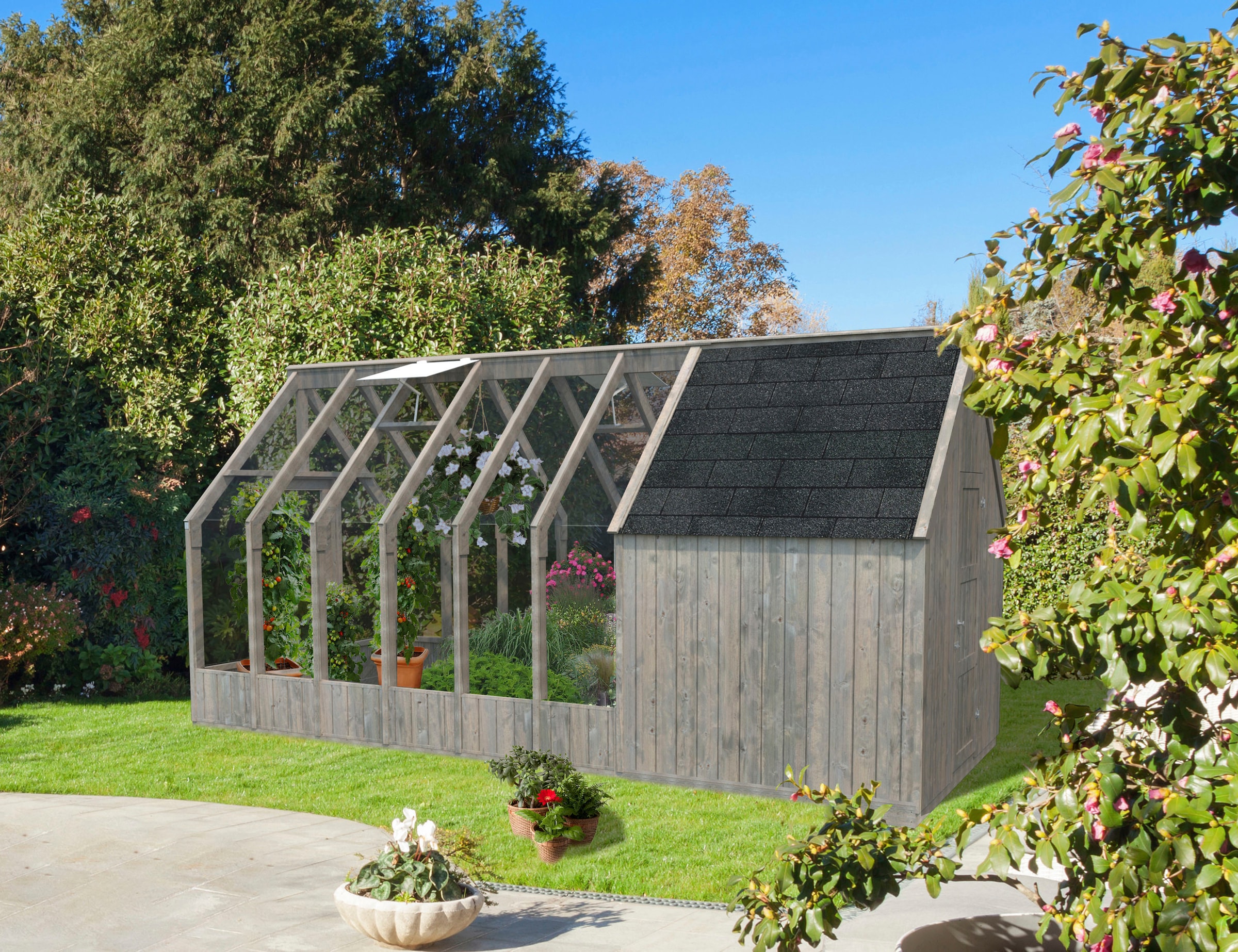 Palmako Gerätehaus »E_milia«, 4,0 m²