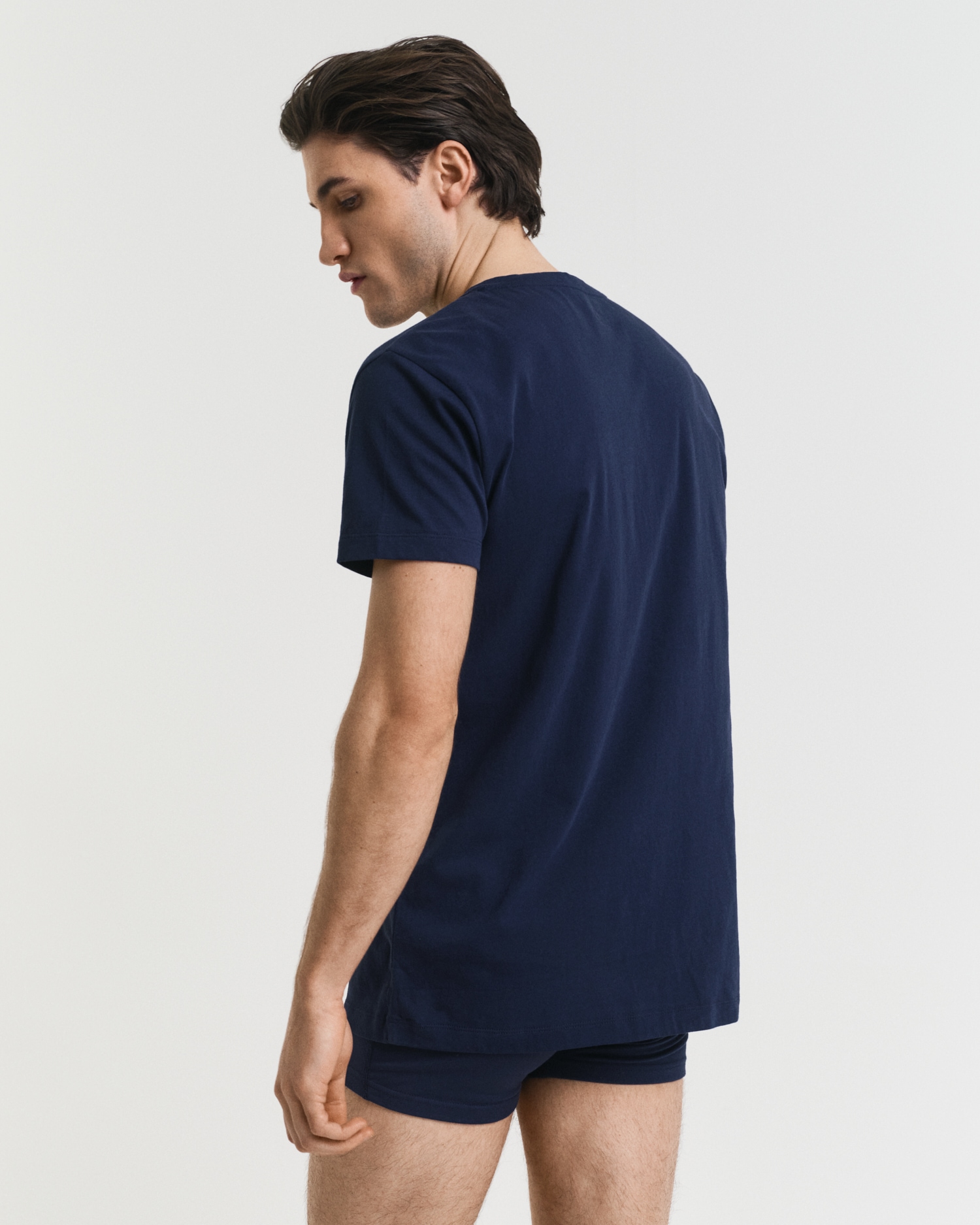 Gant Kurzarmshirt »V-NECK T-SHIRT 2-PACK«, Mit V-Ausschnitt