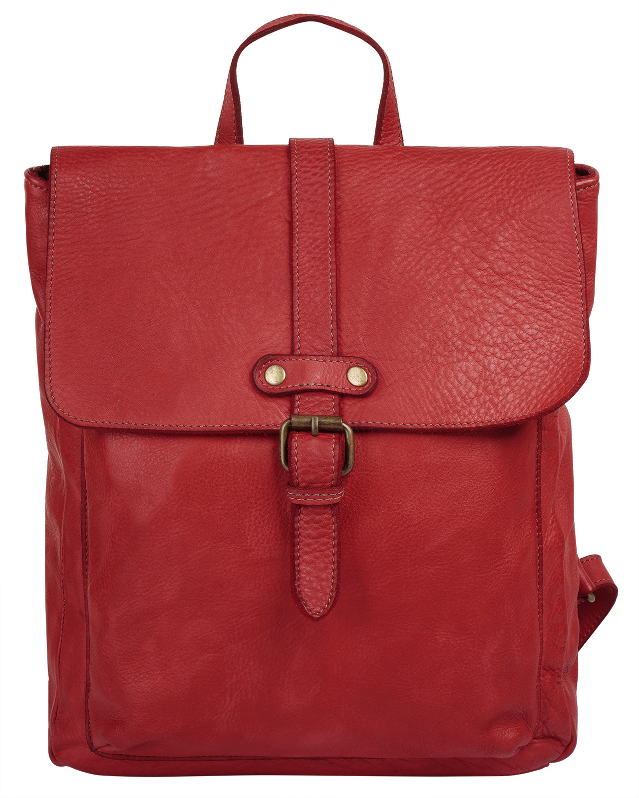 Samantha Look Cityrucksack, echt Leder, Made in Italy