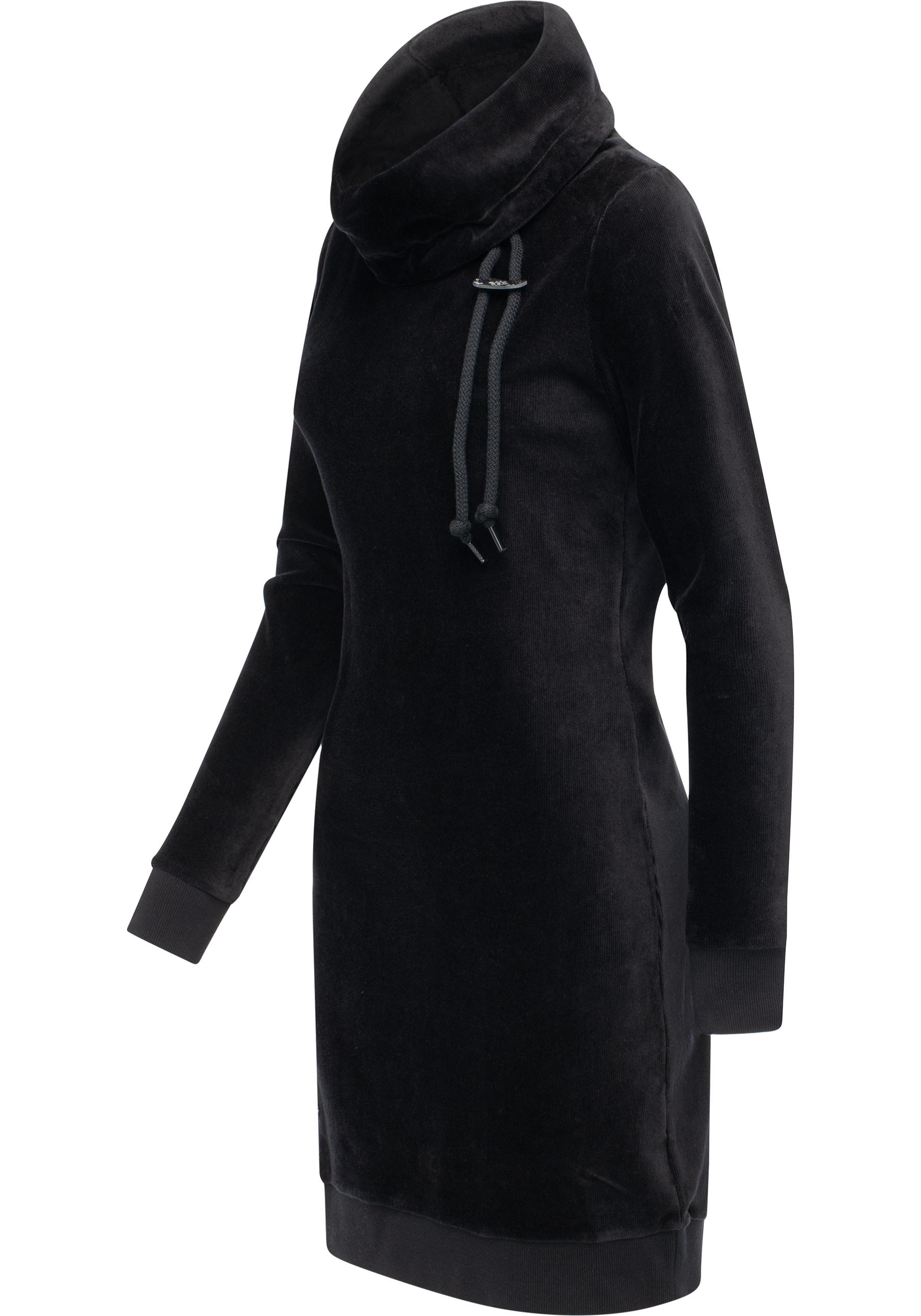 Ragwear Sweatkleid "Chloe Velvet", stylisches Langarmkleid in Samtoptik günstig online kaufen