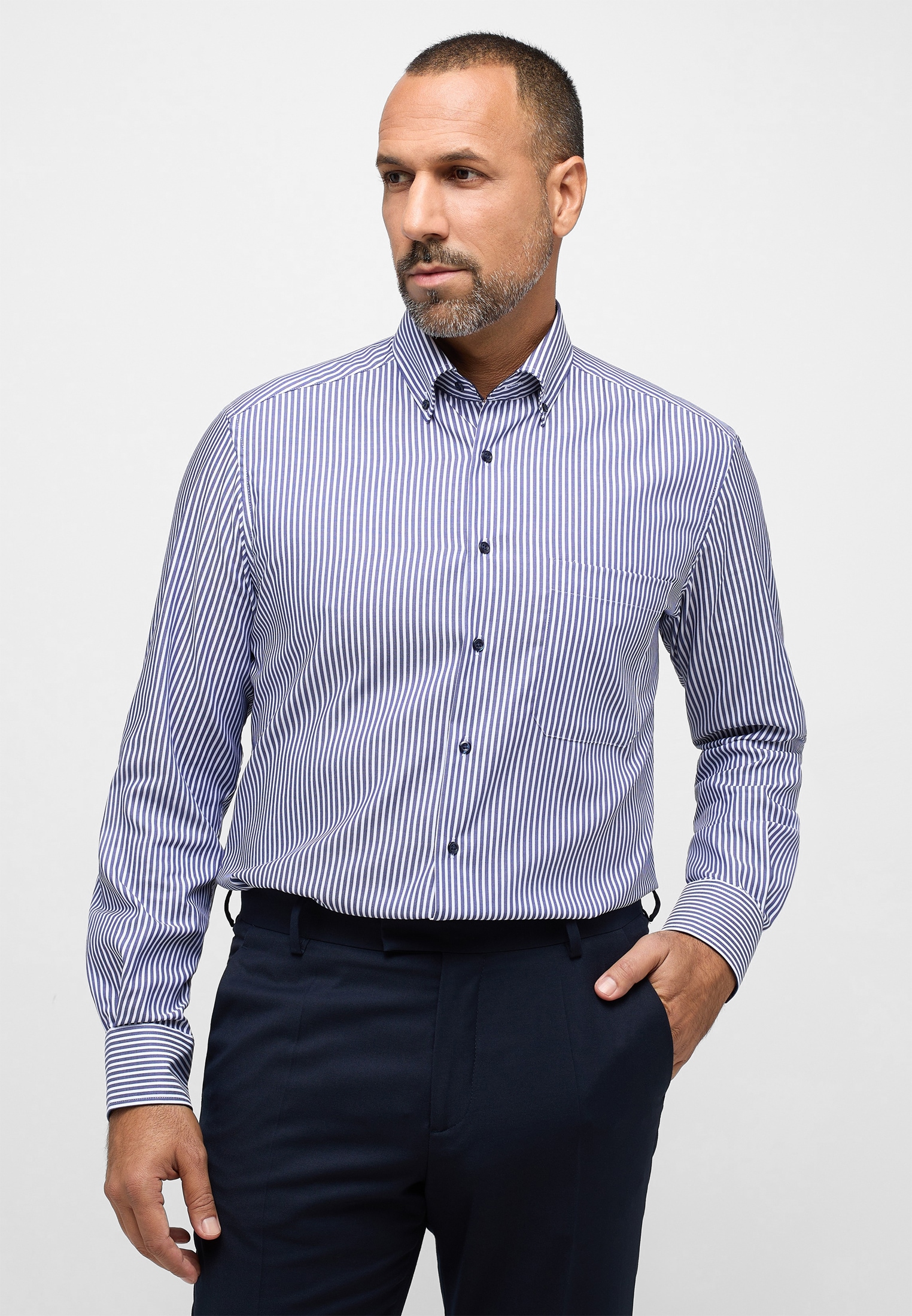 Eterna Langarmhemd "COMFORT FIT", NON IRON (bügelfrei) günstig online kaufen